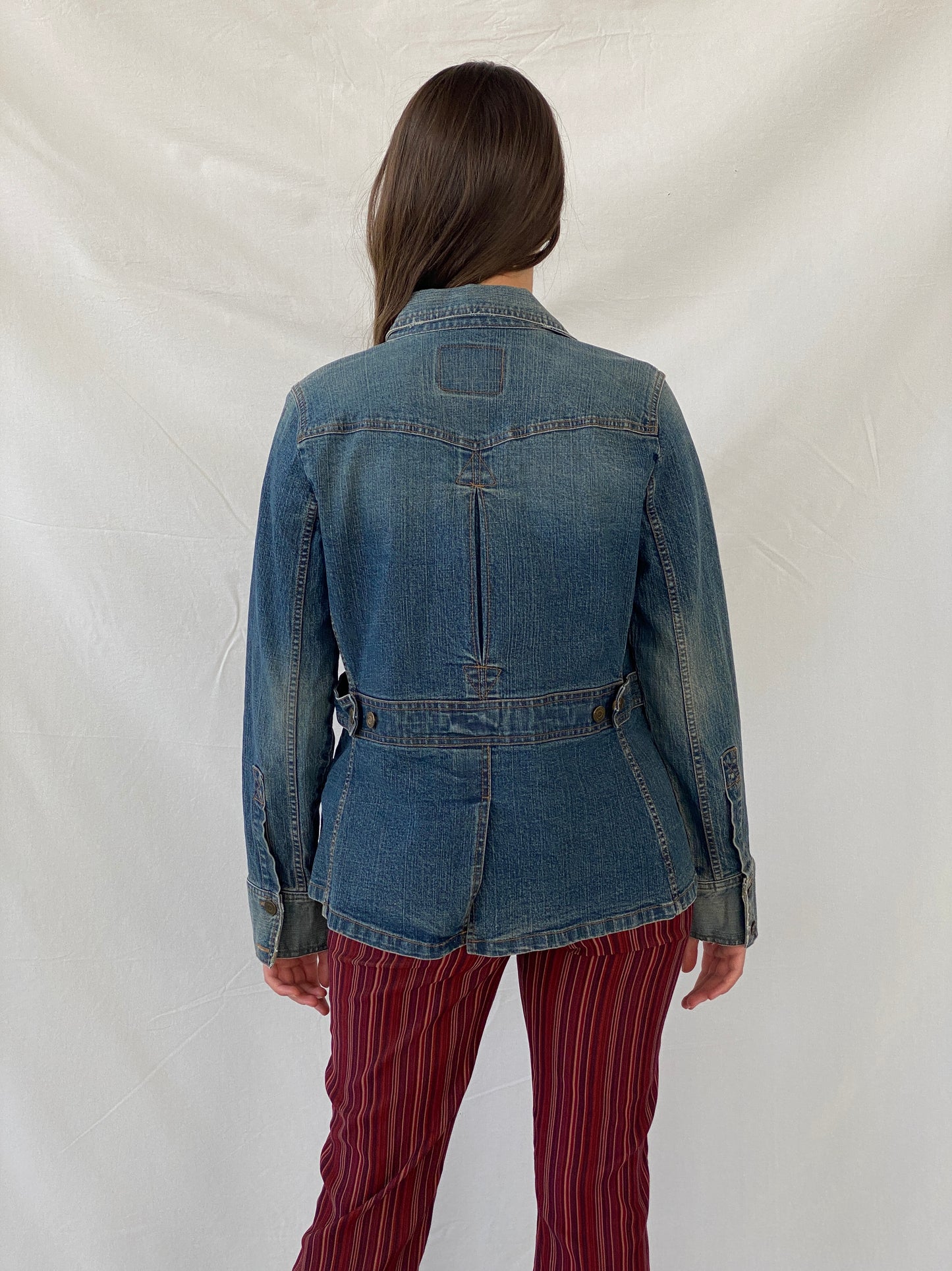 جاكيت جينز طويل من Levi's Levi Strauss Signature Vintage - M