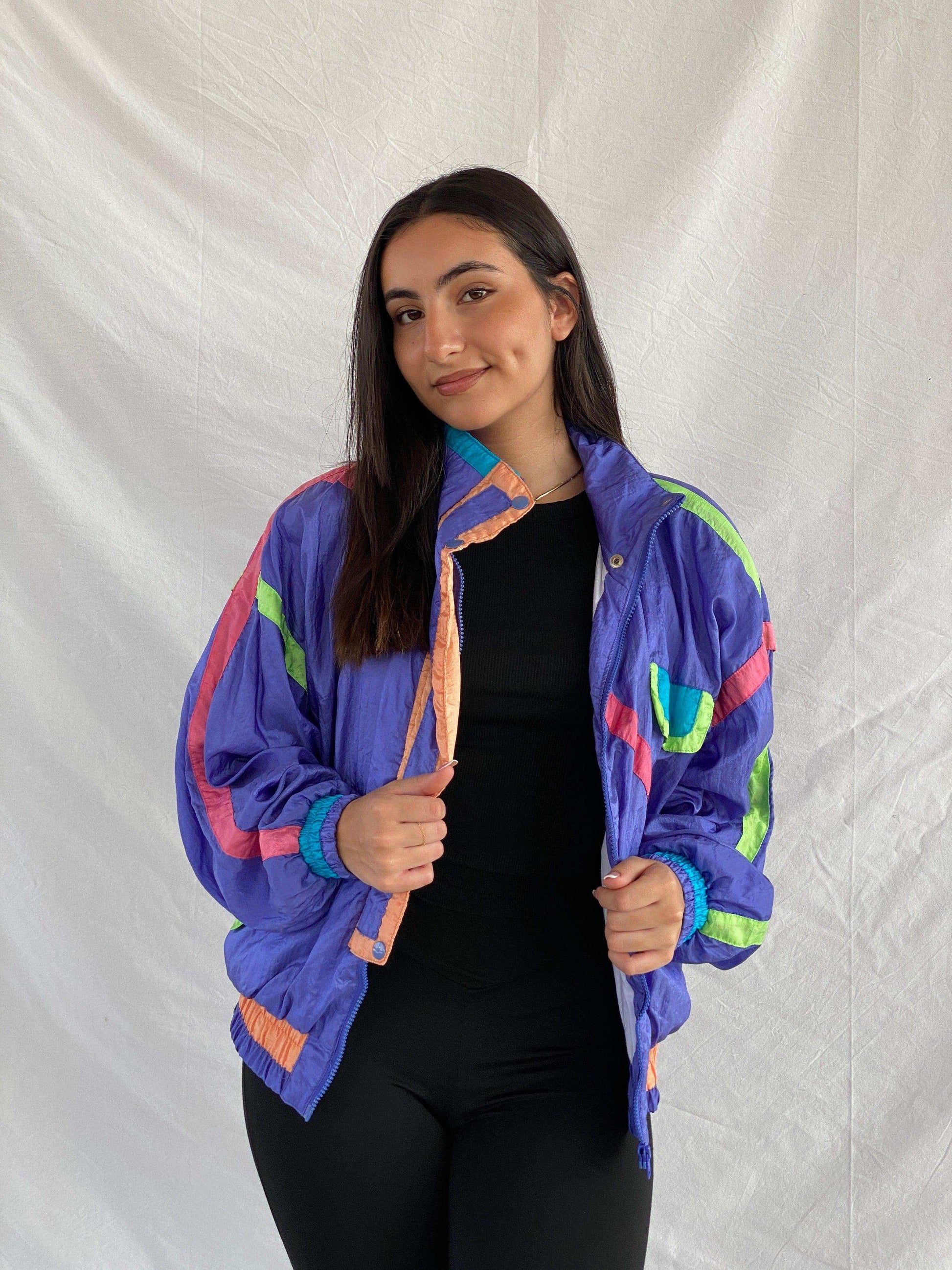 Vintage 80s/90s Clipper Bay Windbreaker Jacket - Balagan Vintage Windbreaker Jacket 00s, 90s, NEW IN, Rama, Windbreaker Jacket