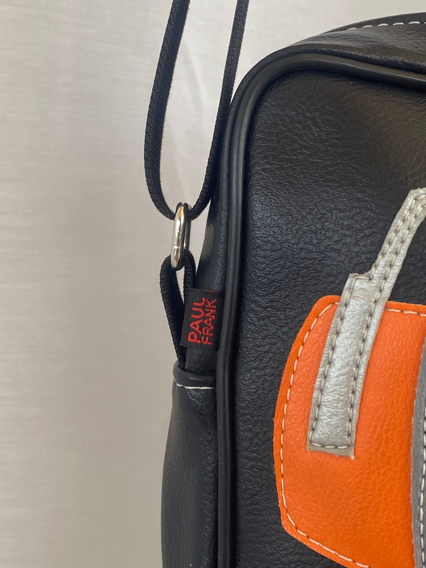 Paul Frank Headphones Julius Monkey Black Messenger Bag