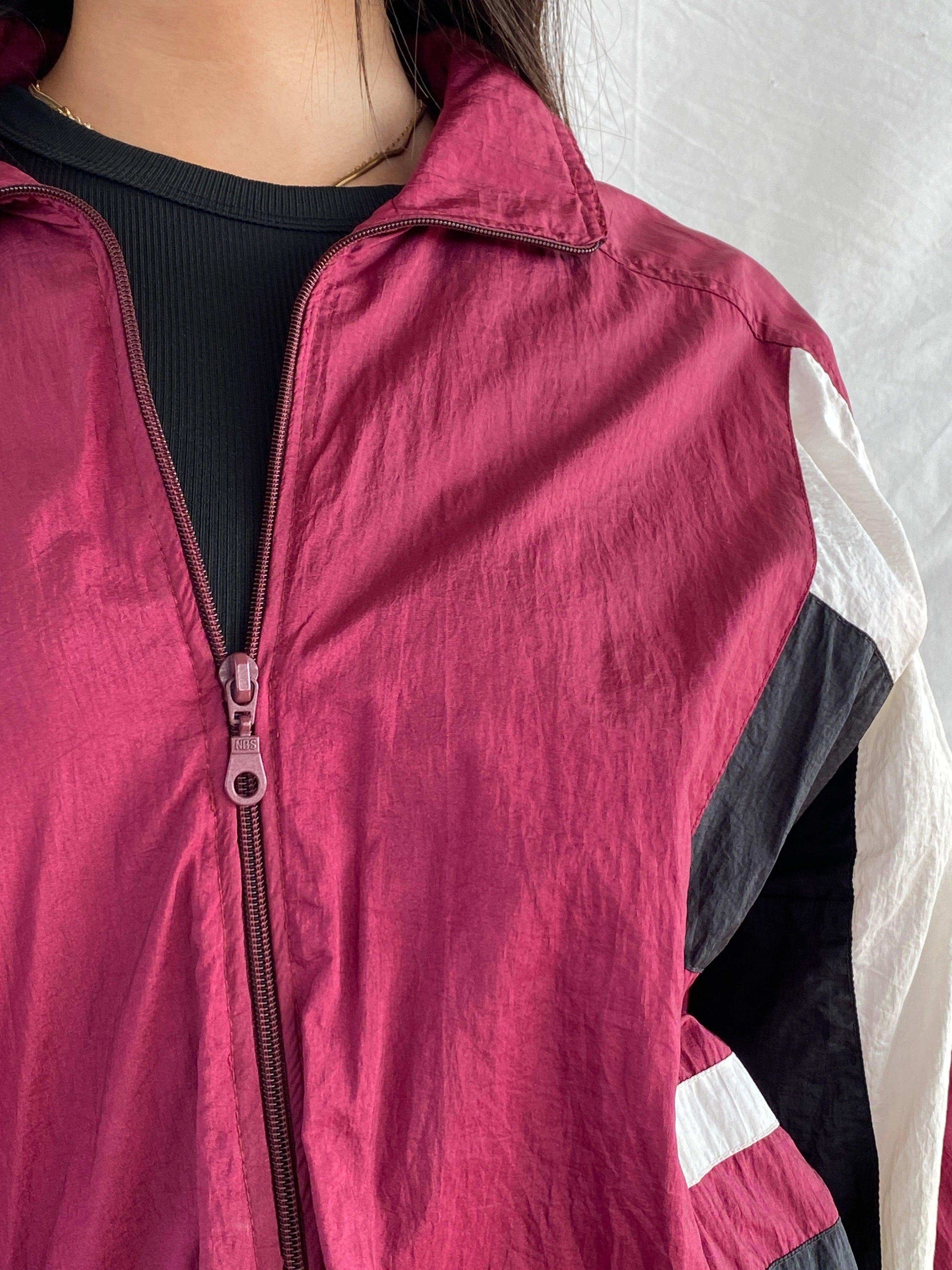 Vintage 80s/90s Wilson Windbreaker Jacket - Balagan Vintage Windbreaker Jacket 00s, 90s, NEW IN, Rama, Windbreaker Jacket