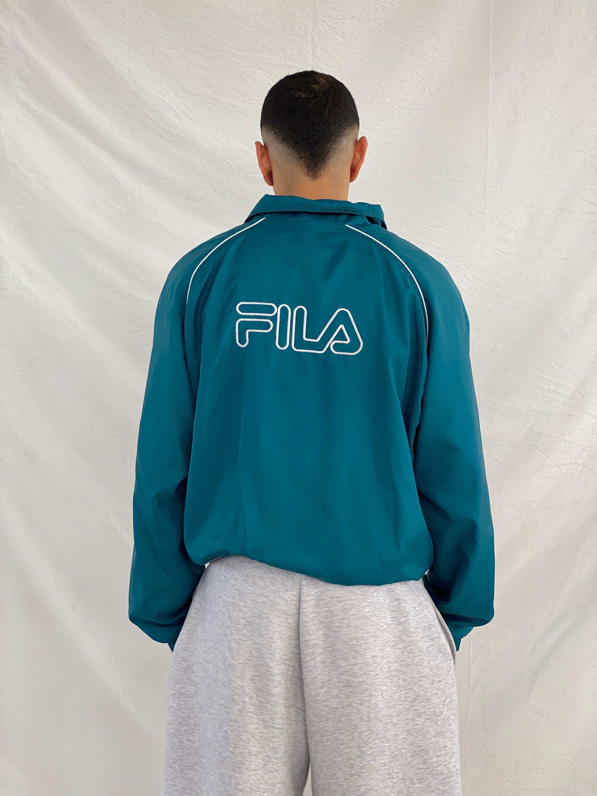 Vintage Y2K Fila Windbreaker Jacket - Balagan Vintage Windbreaker Jacket 00s, 90s, Abdullah, NEW IN, windbreaker, windbreaker jacket