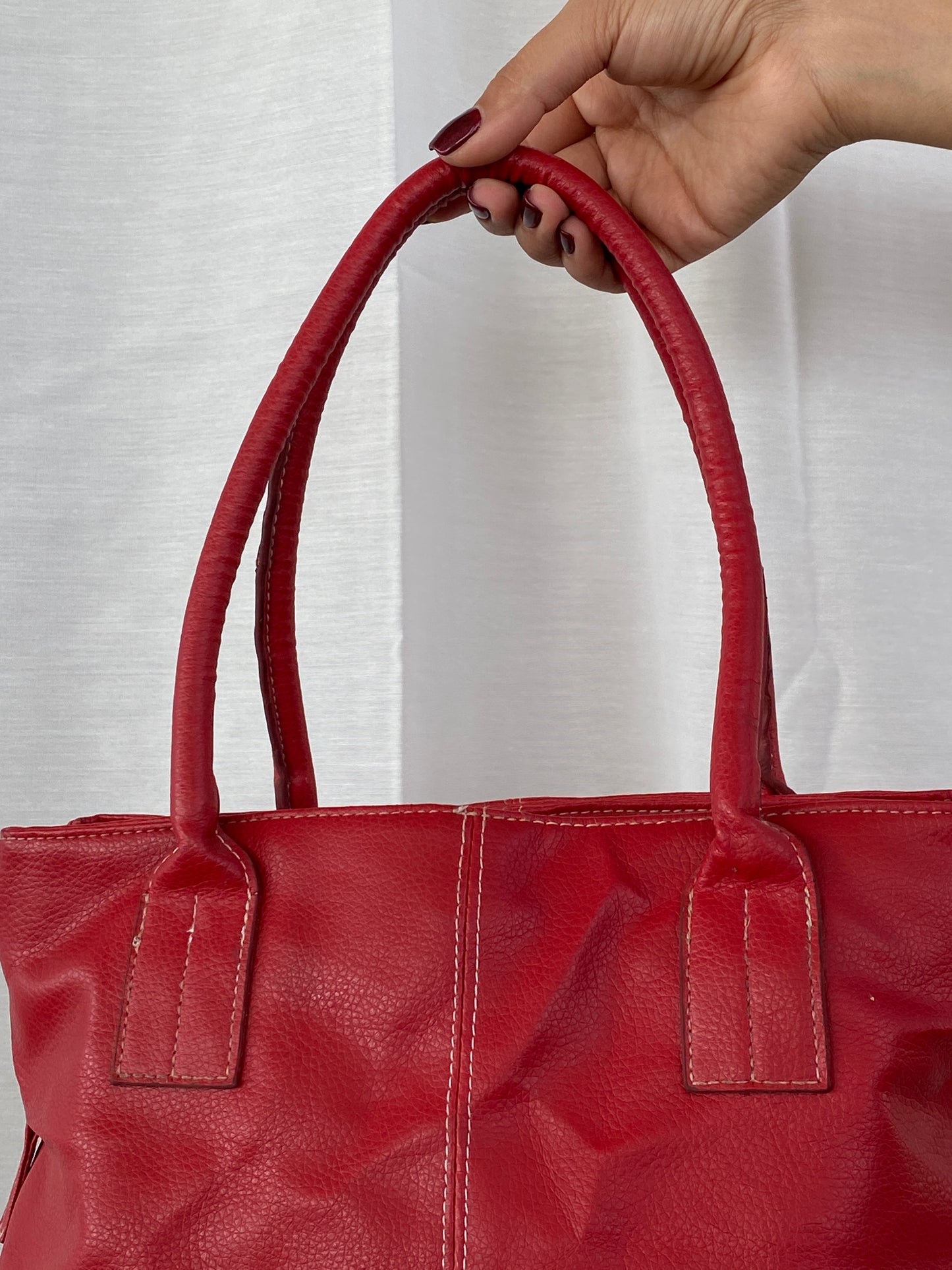 Y2K Red Shoulder Bag