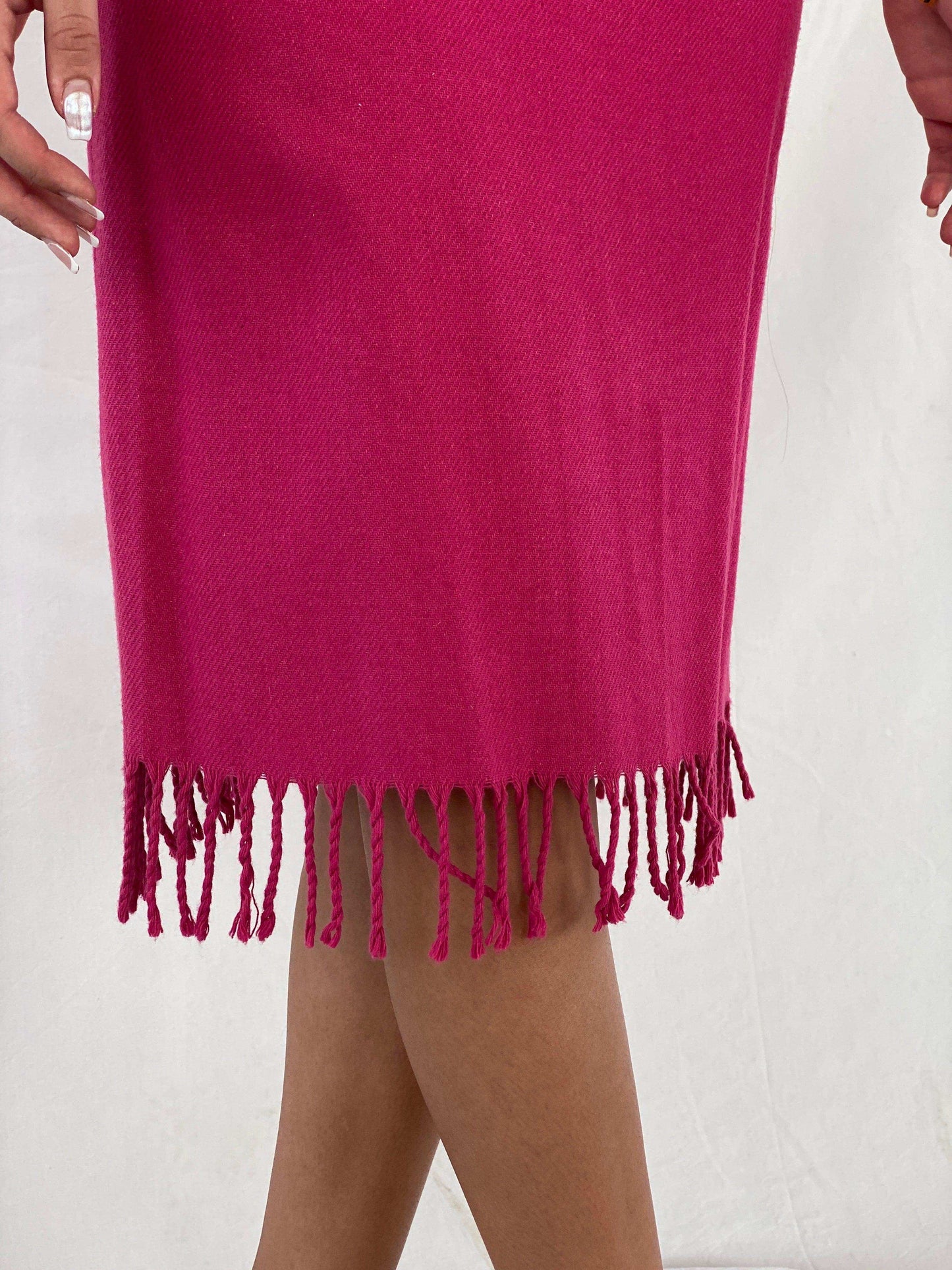 90s/00s Esprit Fringed Midi Skirt - Balagan Vintage Midi Skirt 00s, 90s, midi skirt, NEW IN, Rama