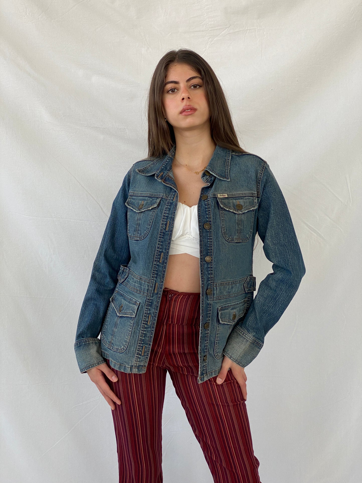 جاكيت جينز طويل من Levi's Levi Strauss Signature Vintage - M