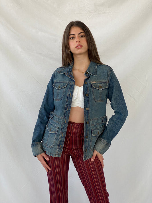 جاكيت جينز طويل من Levi's Levi Strauss Signature Vintage - M