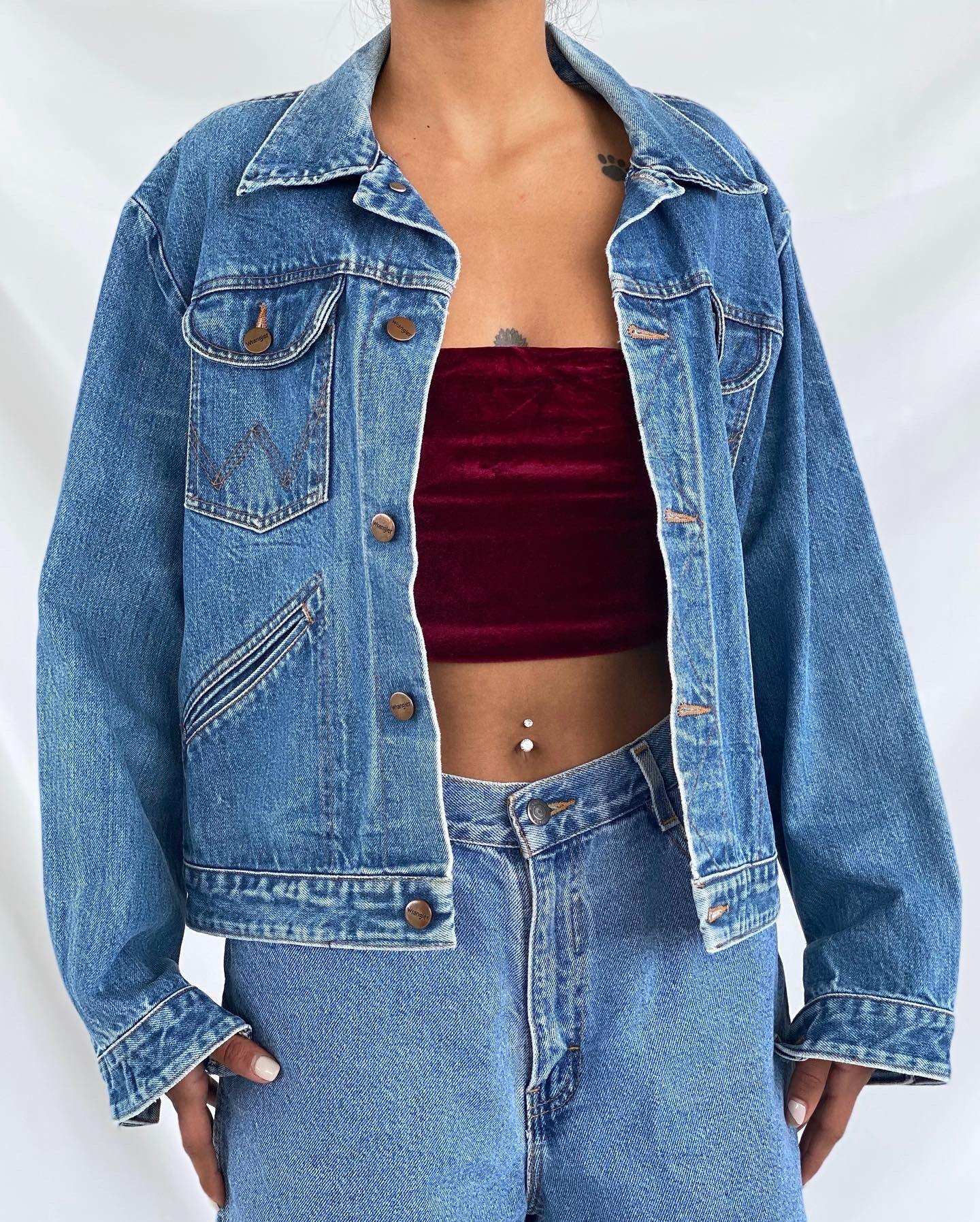 Wrangler Denim Jacket - Balagan Vintage Denim Jacket