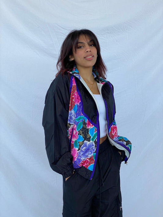 Vintage Windbreaker Jacket - Balagan Vintage Windbreaker Jacket 90s, jacket, nylon, outerwear, vintage, windbreaker, windbreaker jacket