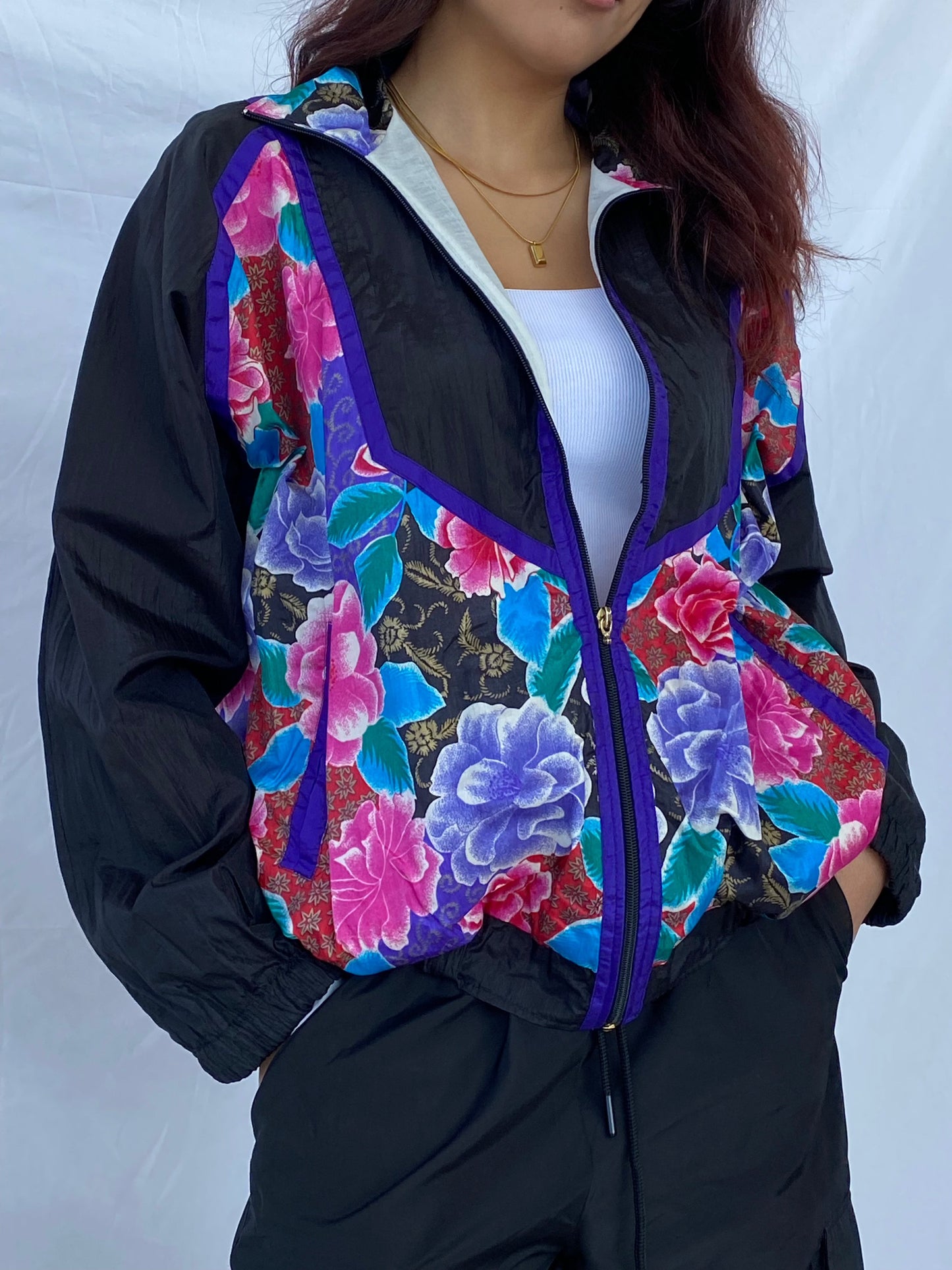 Vintage Windbreaker Jacket - Balagan Vintage Windbreaker Jacket 90s, jacket, nylon, outerwear, vintage, windbreaker, windbreaker jacket