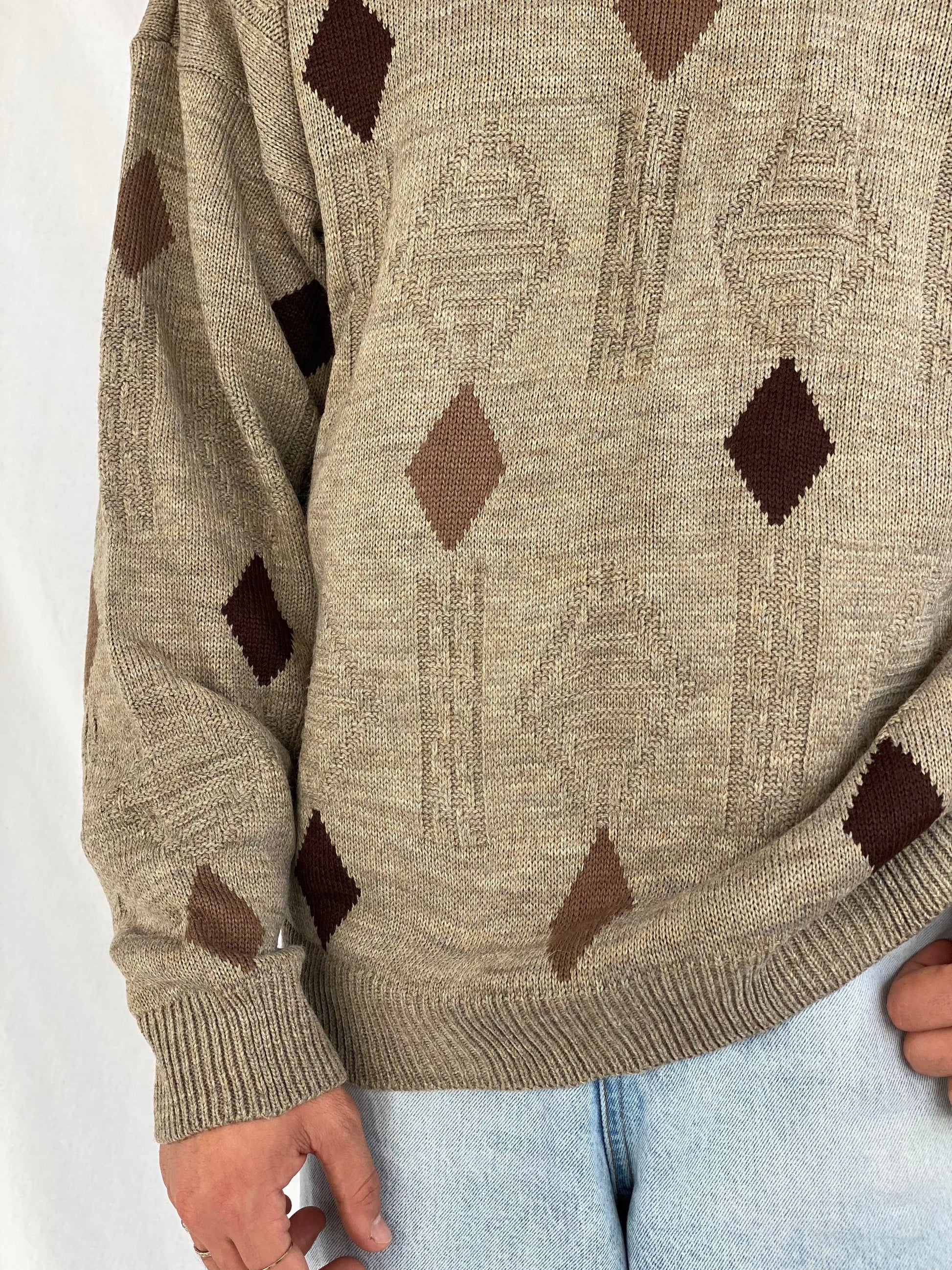 Vintage knitted Sweater - Balagan Vintage Sweater 90s, knit, knitted, knitted sweater, men, streetwear, vintage, vintage sweater, winter