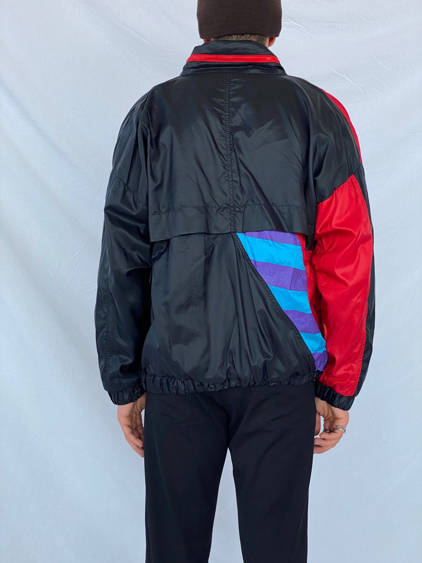 New Balance Windbreaker Jacket - Balagan Vintage Windbreaker Jacket 90s, nylon, outerwear, vintage