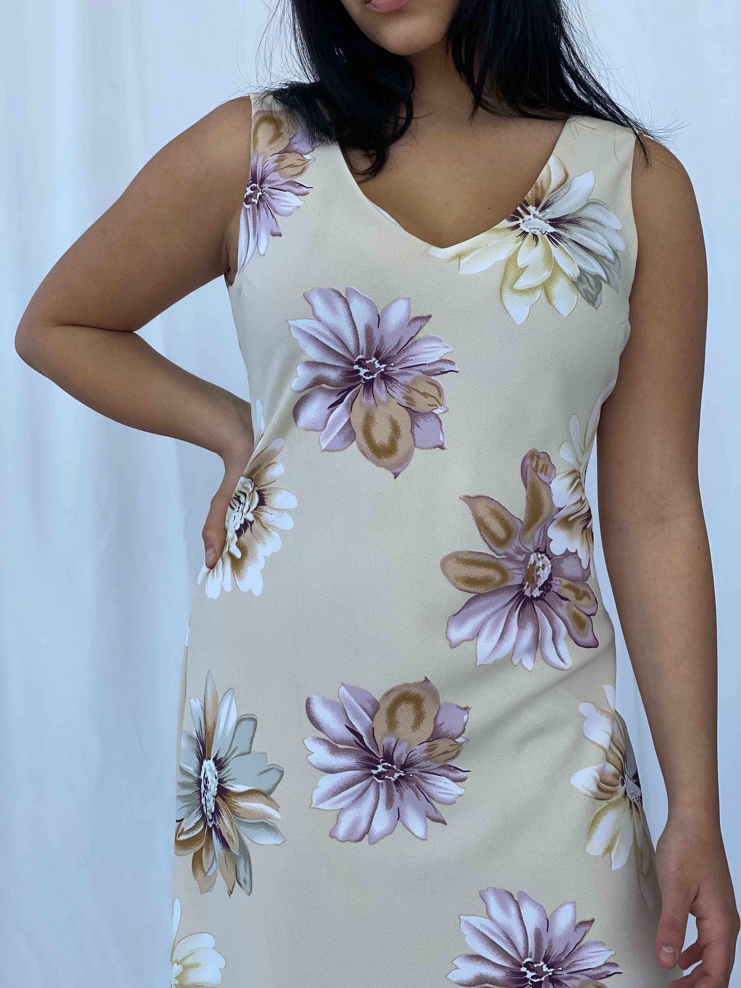 Vintage N.C.C Australia Floral Dress - Balagan Vintage Midi Dress 00s, 90s, dress, floral dress, midi dress