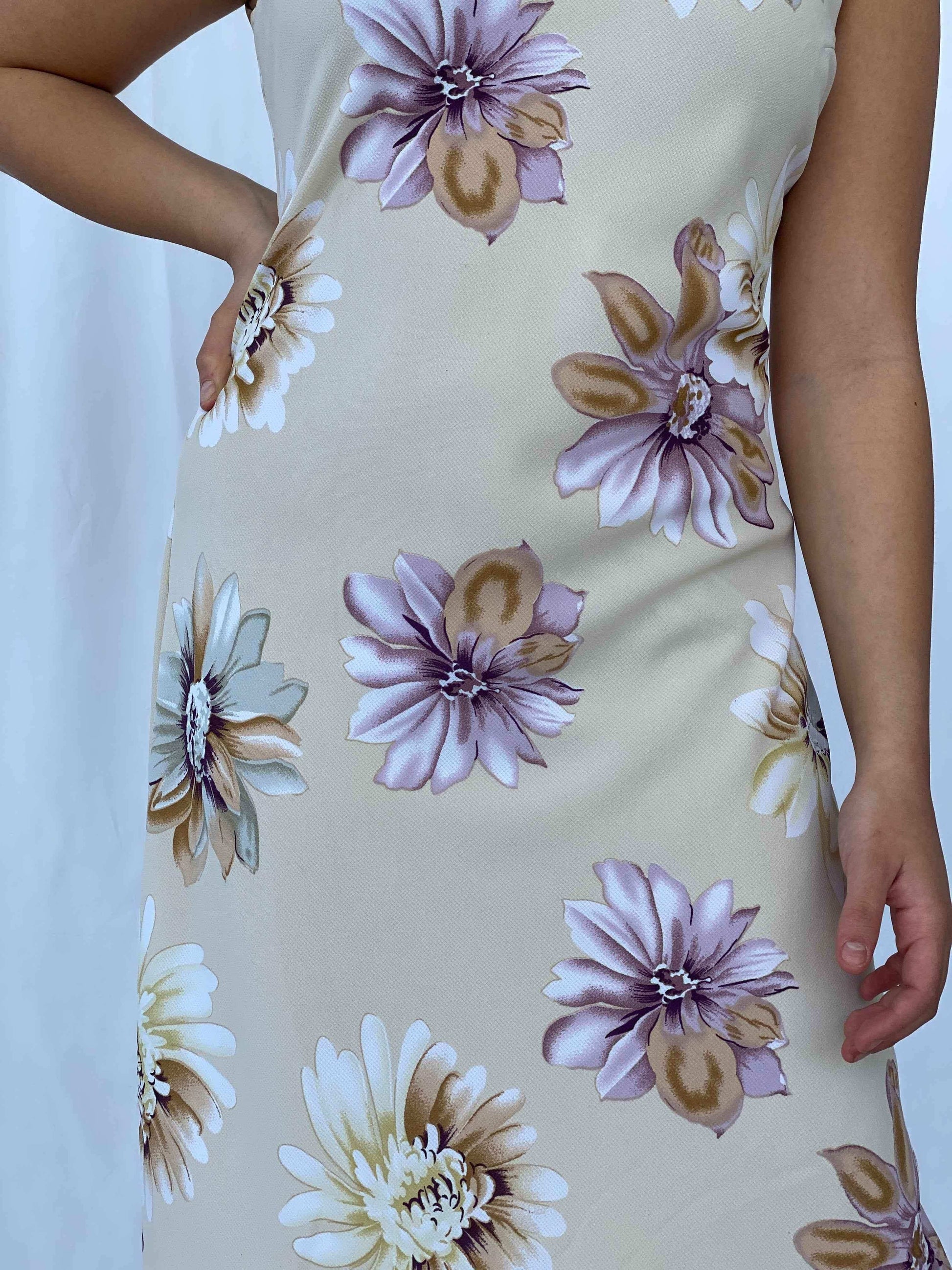 Vintage N.C.C Australia Floral Dress - Balagan Vintage Midi Dress 00s, 90s, dress, floral dress, midi dress