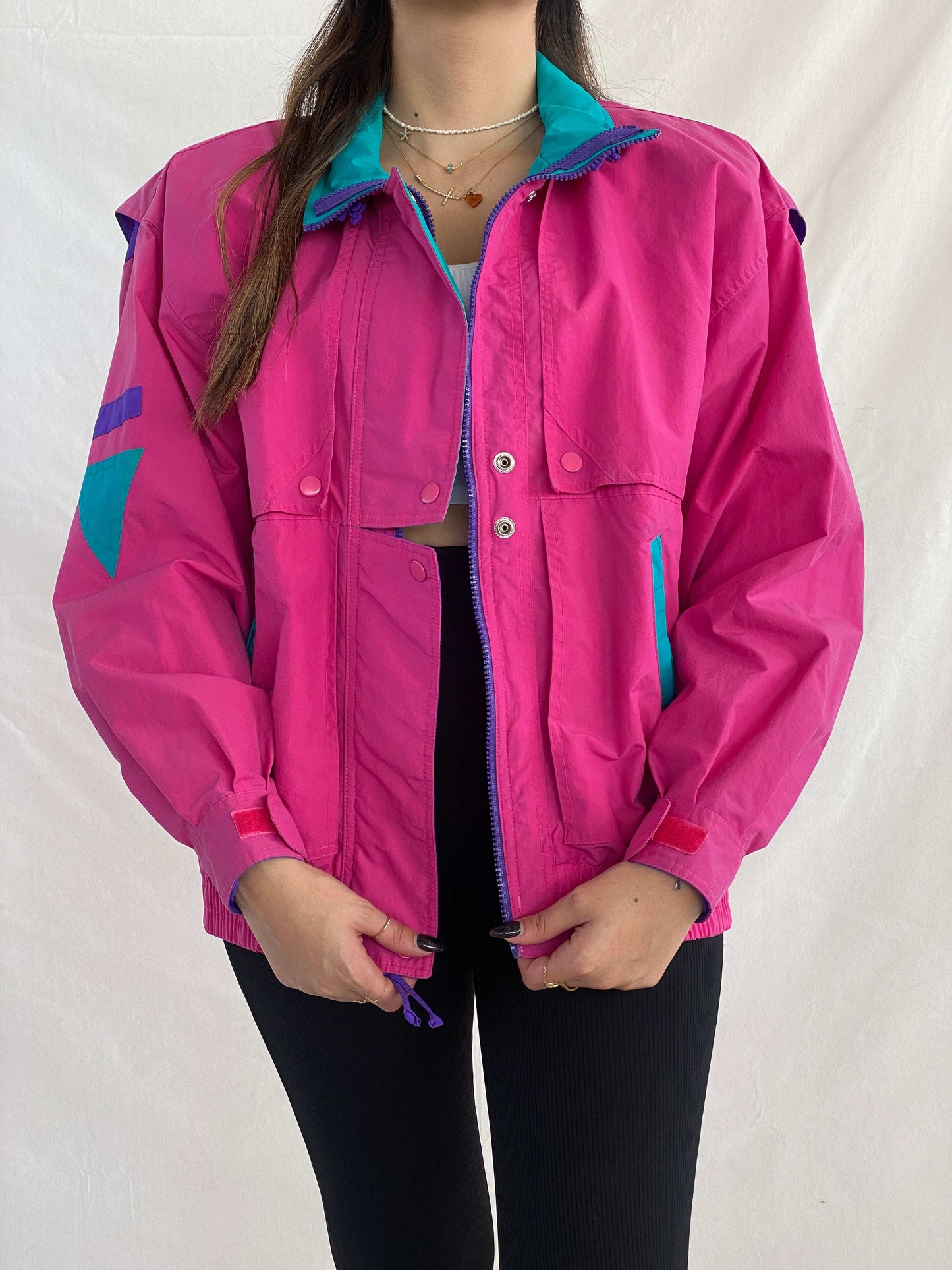 Vintage 80s/90s Cabin Creek Heavy Windbreaker Jacket - Balagan Vintage Windbreaker Jacket 80s,90s,Juana,NEW IN,vintage windbreaker,windbreaker jacket