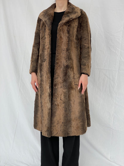 Luxurious Vintage Blankenburg Frankenthal/Pfalz Real Fur Coat - M