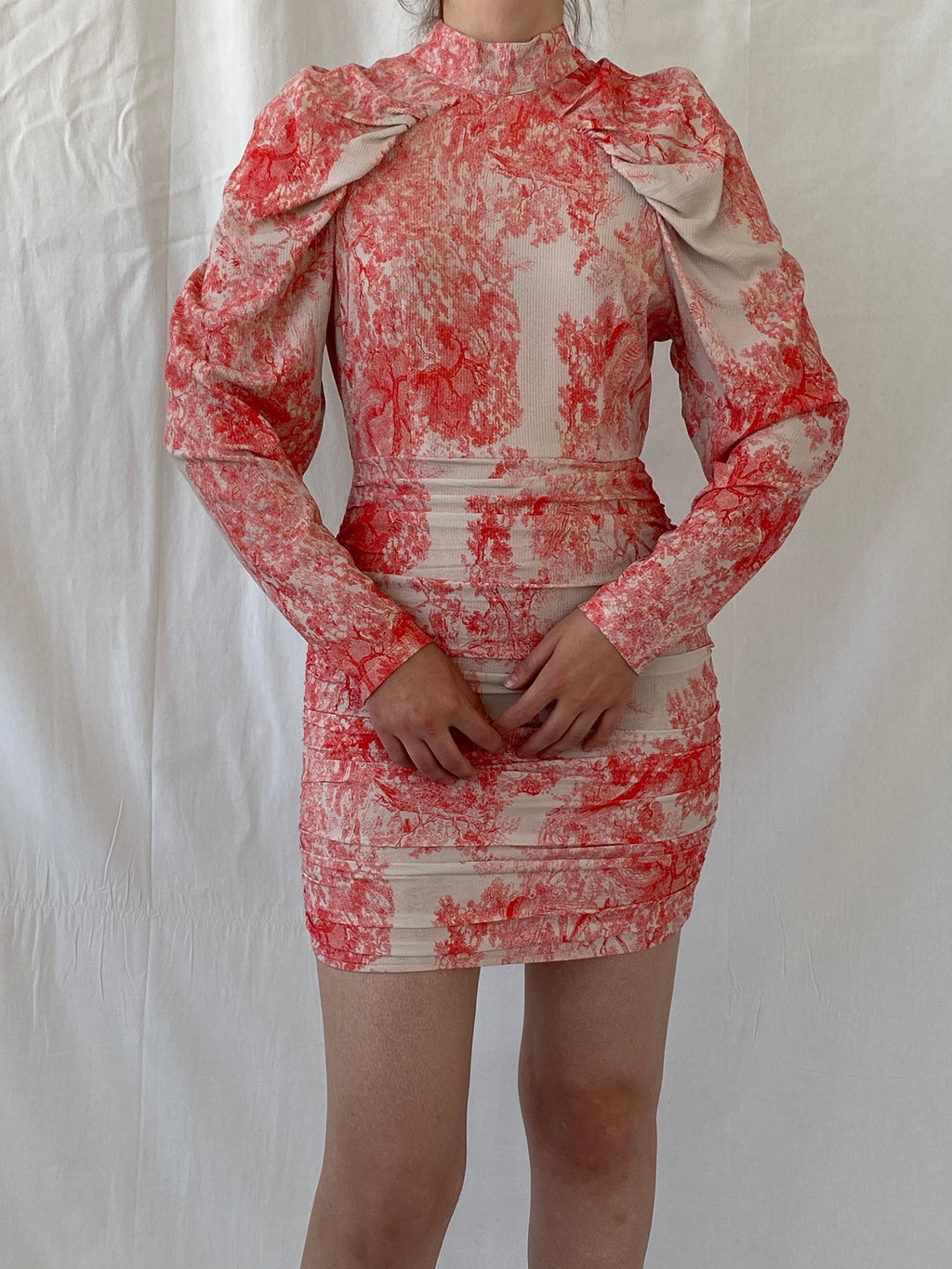 In The Style X Lorna Luxe Women’s Short Dress With Open Back - S