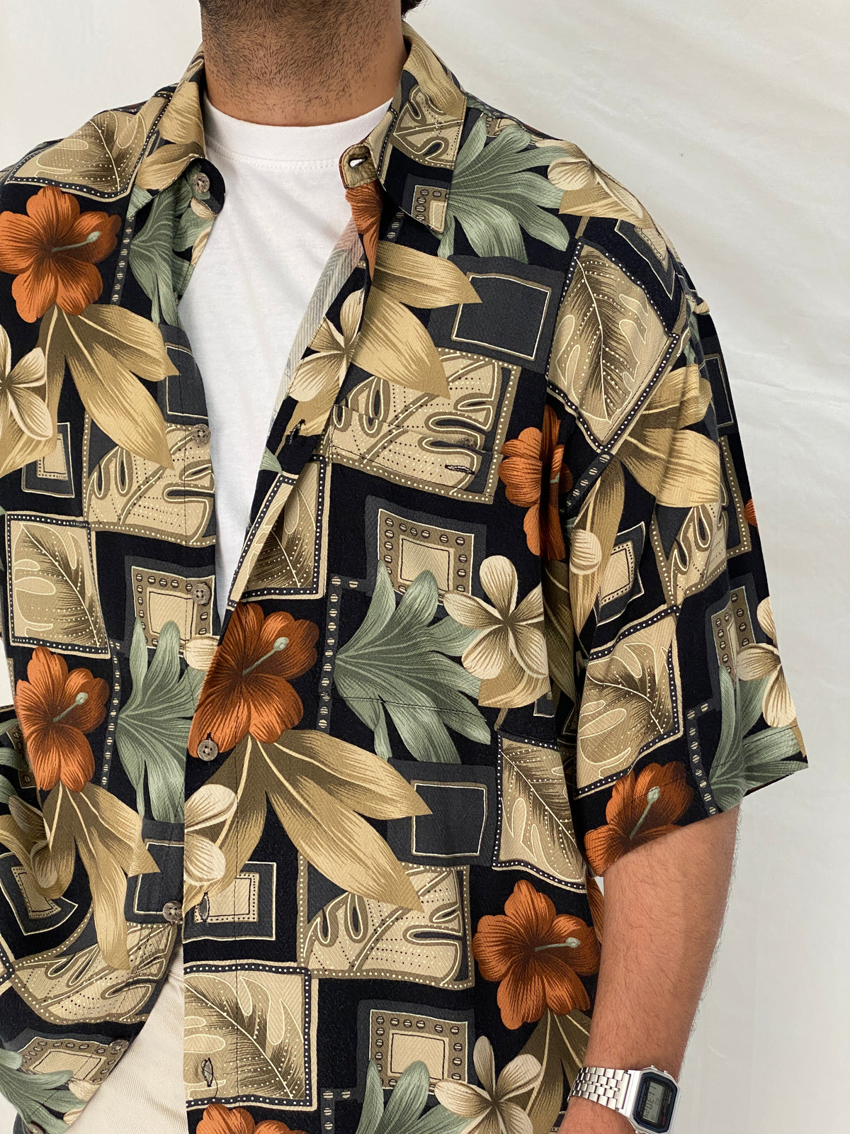 Vintage Campia Moda Tropical Relaxed Fit Rayon Vacation Shirt - L Vintage Campia Moda Tropical Relaxed Fit Rayon Vacation Shirt - L