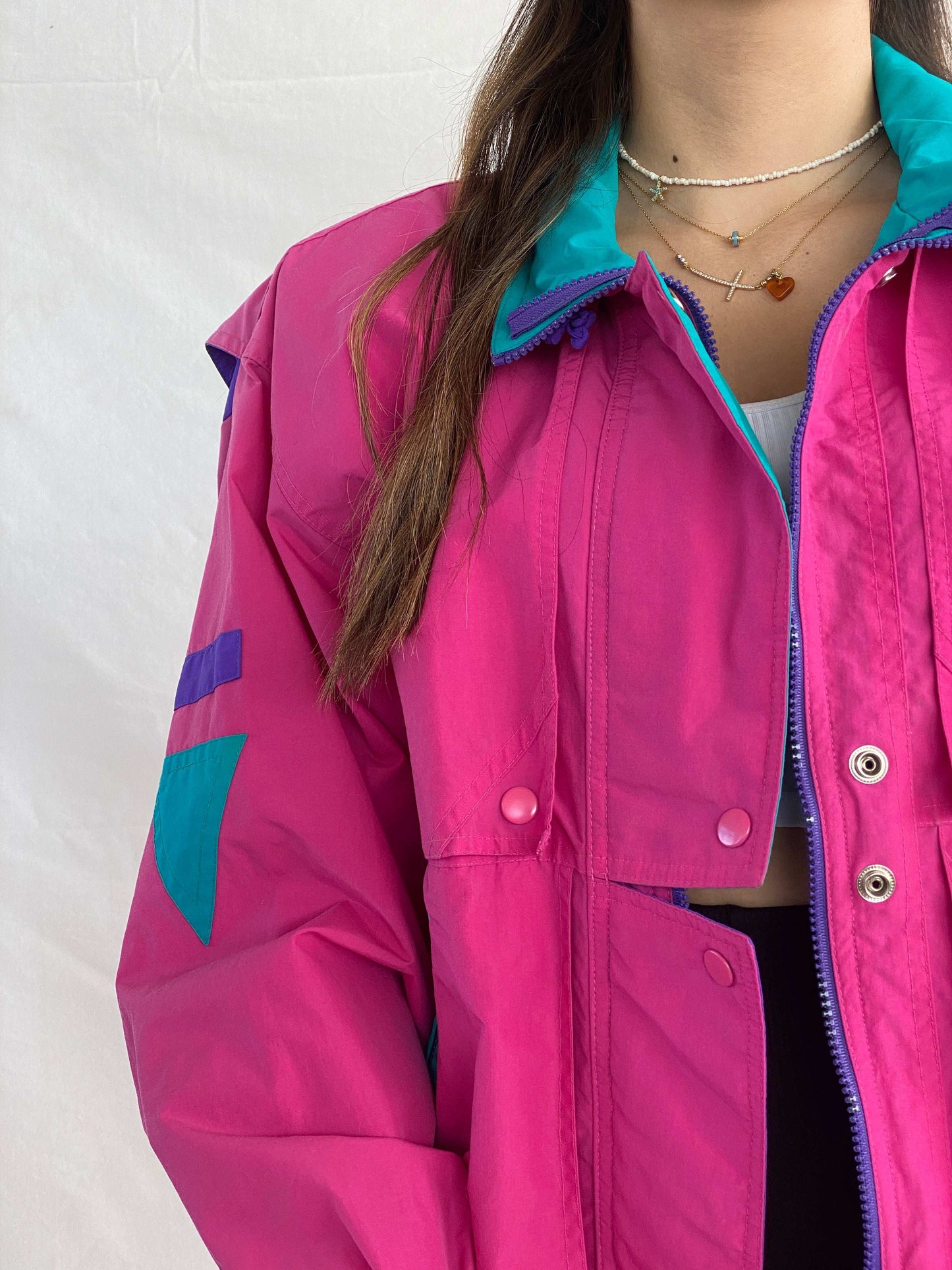 Vintage 80s/90s Cabin Creek Heavy Windbreaker Jacket - Balagan Vintage Windbreaker Jacket 80s,90s,Juana,NEW IN,vintage windbreaker,windbreaker jacket