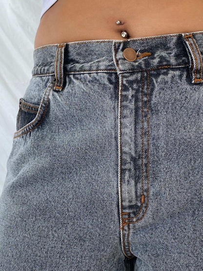 Vintage 90s Arizona Washed Two-Toned Denim Shorts - L - Balagan Vintage Shorts 00s, 90s, Dina, NEW IN, shorts, vintage shorts