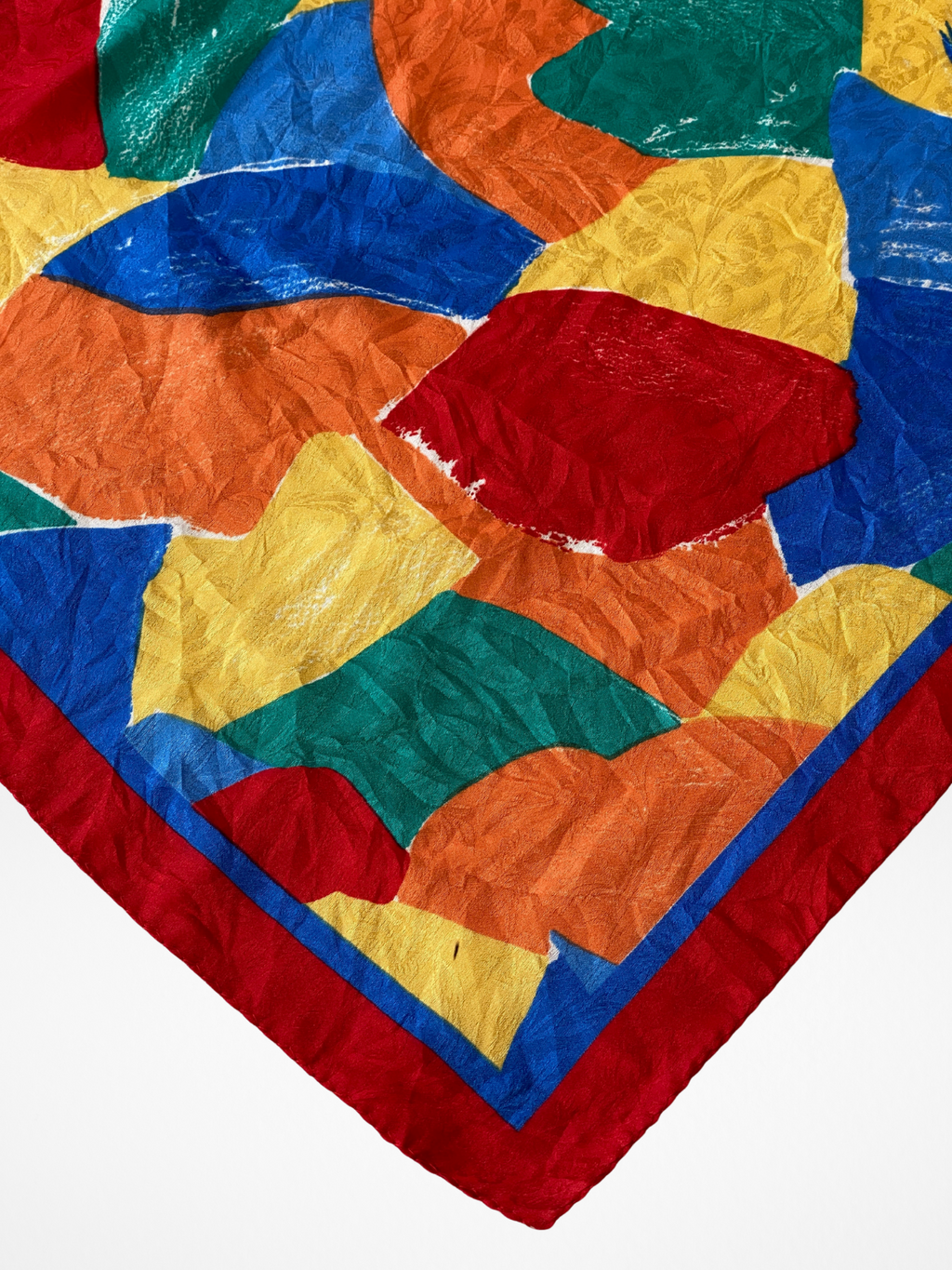 Beautiful Vibrant Abstract Design Square Shaped Scarf