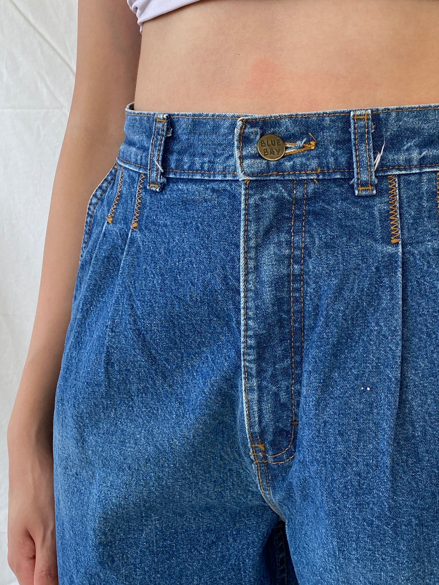 Vintage 90s Blue Bay High Waisted Jeans