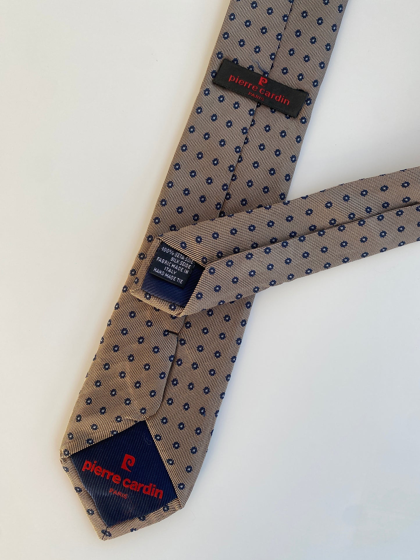 Vintage Handmade Pierre Cardin Paris Silk Men’s Neck Tie