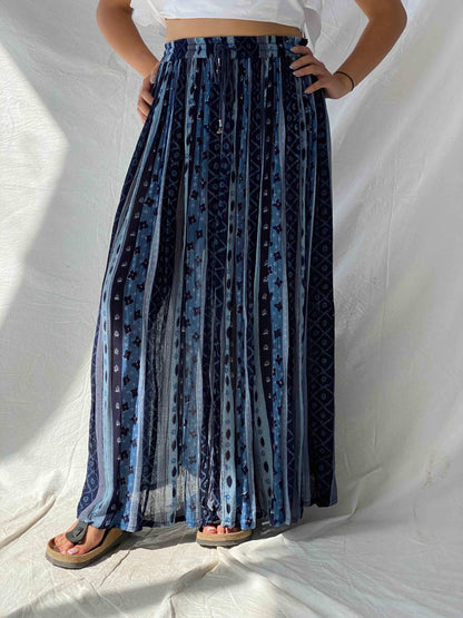 Vintage Design Essentials Maxi Skirt - Balagan Vintage Maxi Skirt Aseel, floral, floral skirt, maxi skirt