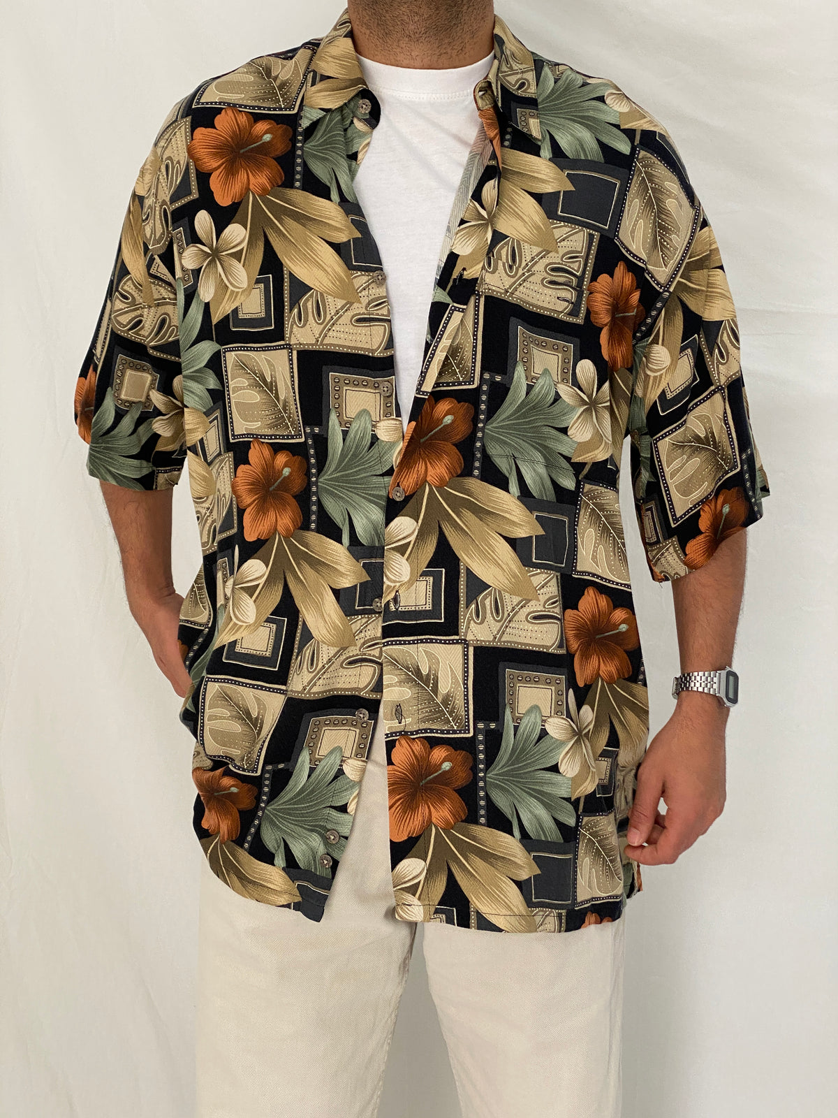 Vintage Campia Moda Tropical Relaxed Fit Rayon Vacation Shirt - L Vintage Campia Moda Tropical Relaxed Fit Rayon Vacation Shirt - L