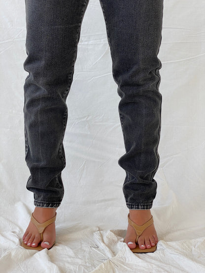 Calvin Klein Washed Black Jeans - 36EUR