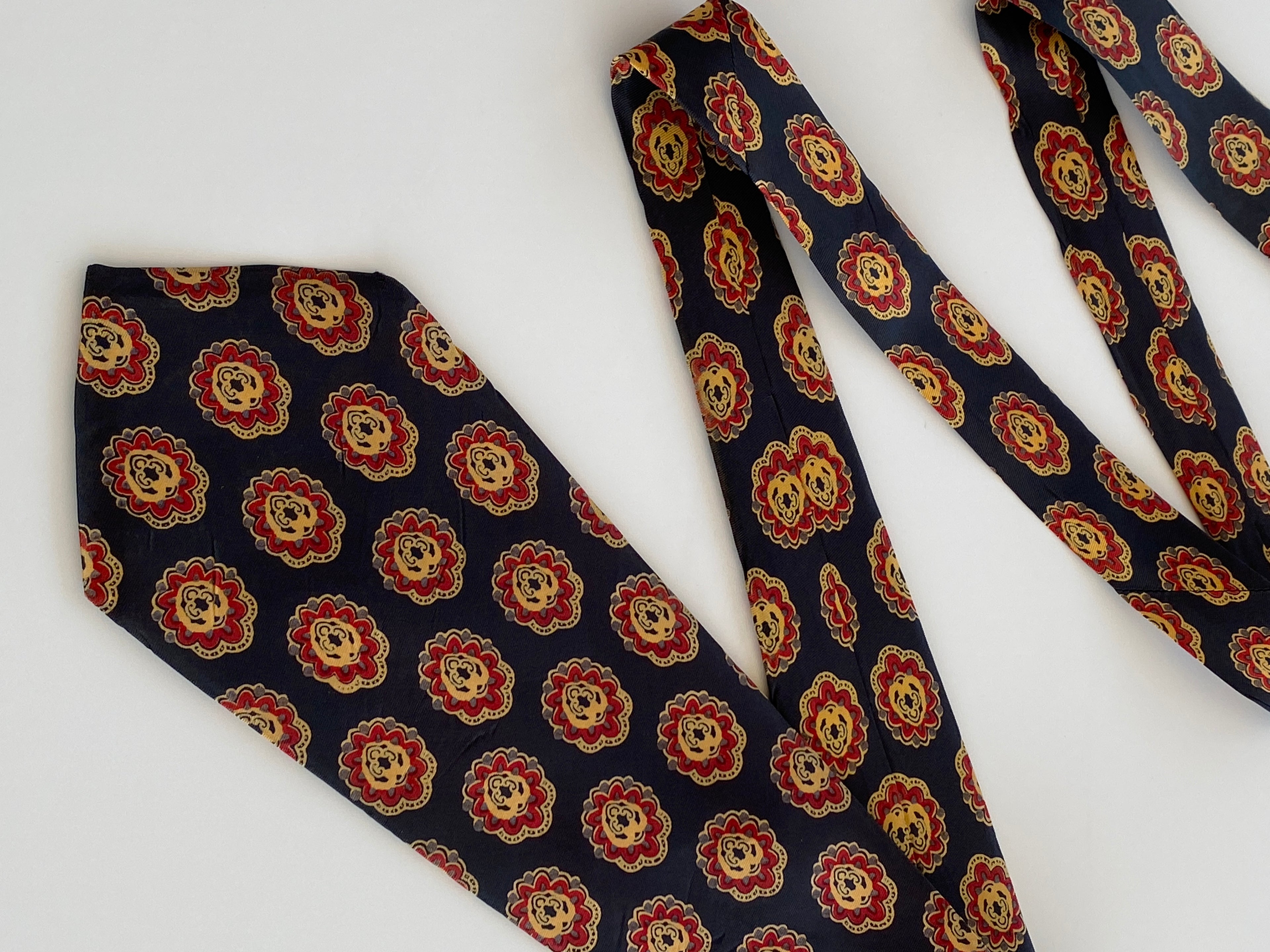 Vintage Régence Printed Men’s Neck Tie