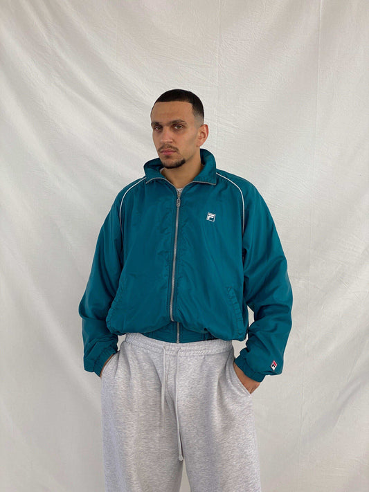 Vintage Y2K Fila Windbreaker Jacket - Balagan Vintage Windbreaker Jacket 00s, 90s, Abdullah, NEW IN, windbreaker, windbreaker jacket