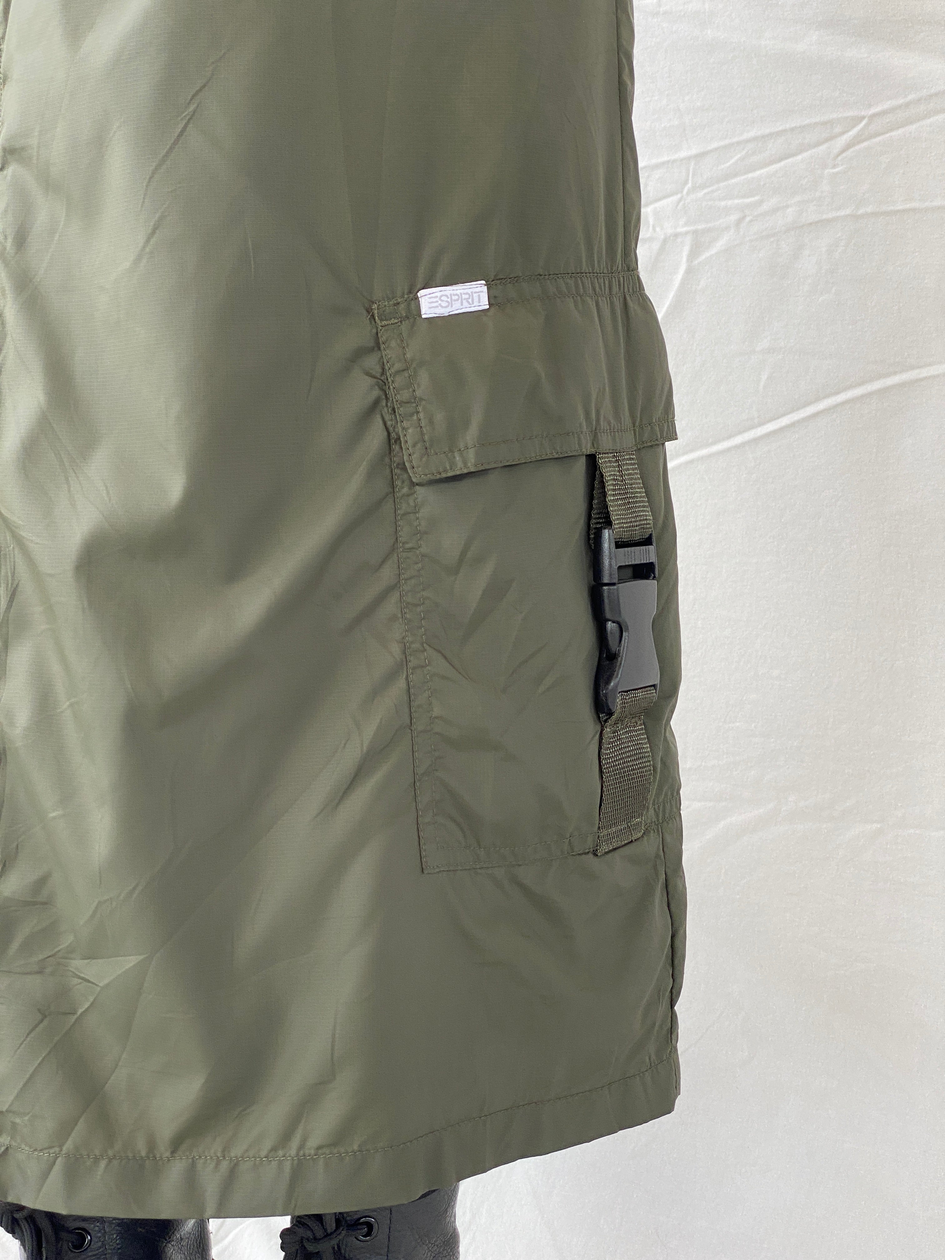 Y2K Espirit Cargo Utility Maxi Skirt - XS