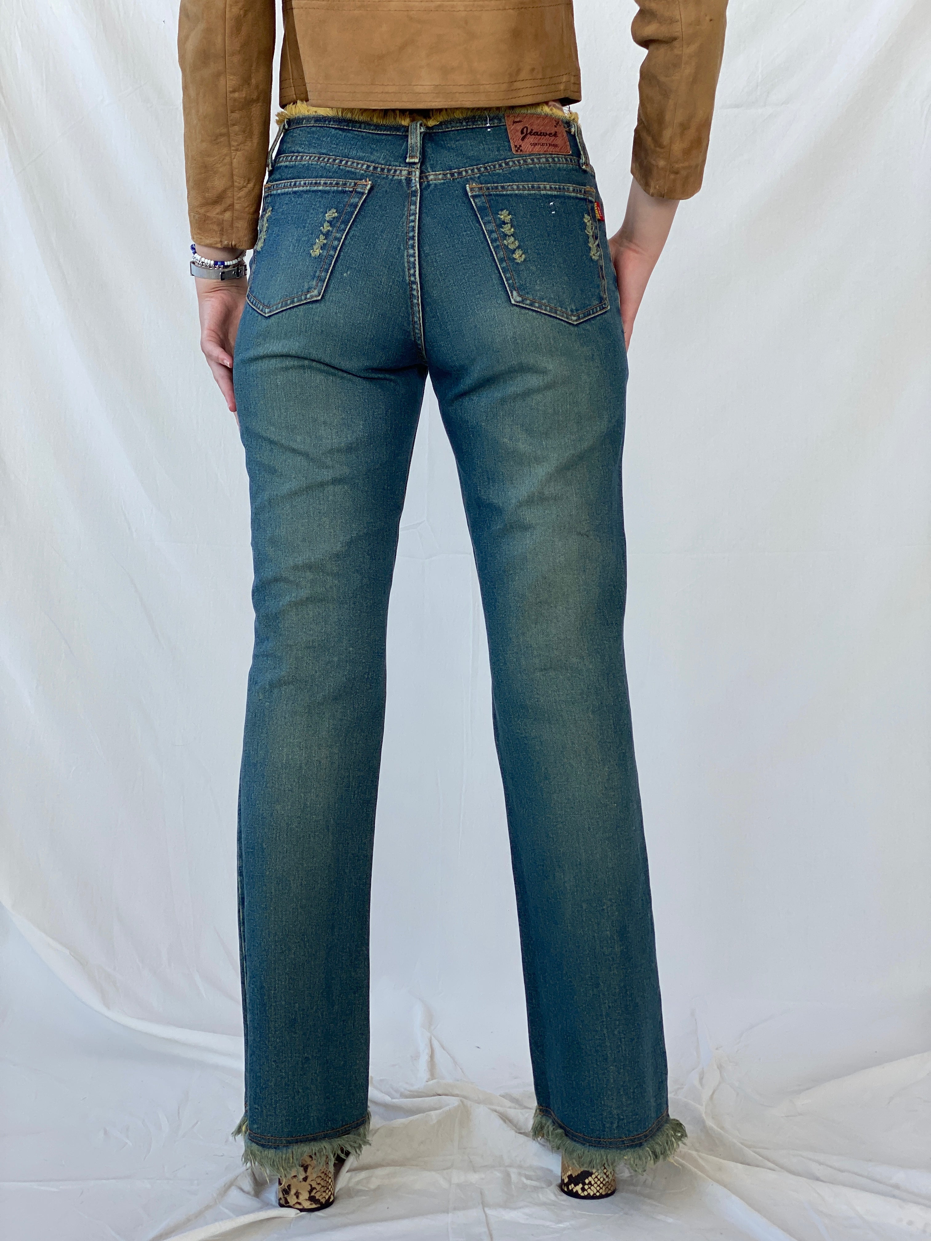 Y2K Jiawei Flared Mid-Rise Women’s Jeans - 40EUR