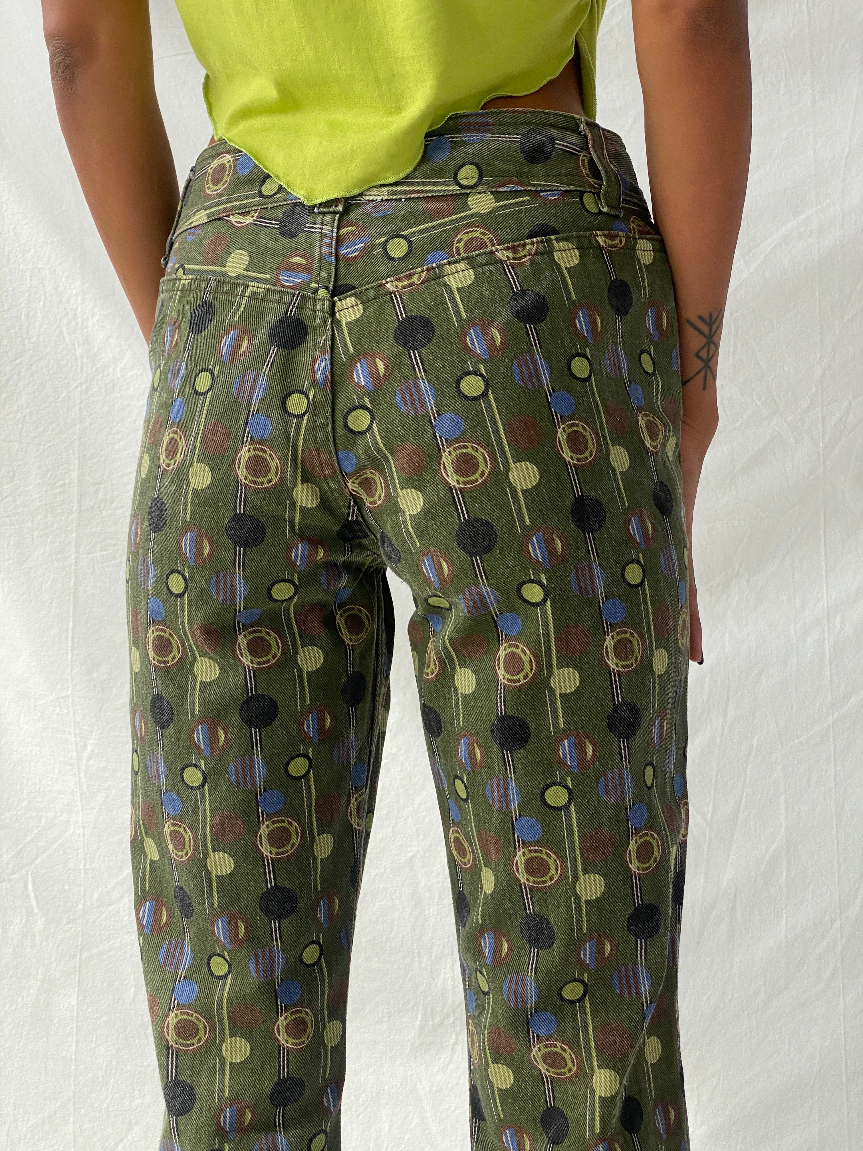 Statement Vintage Rocky Girl Casual Wear Groovy Straight Leg Jeans - S