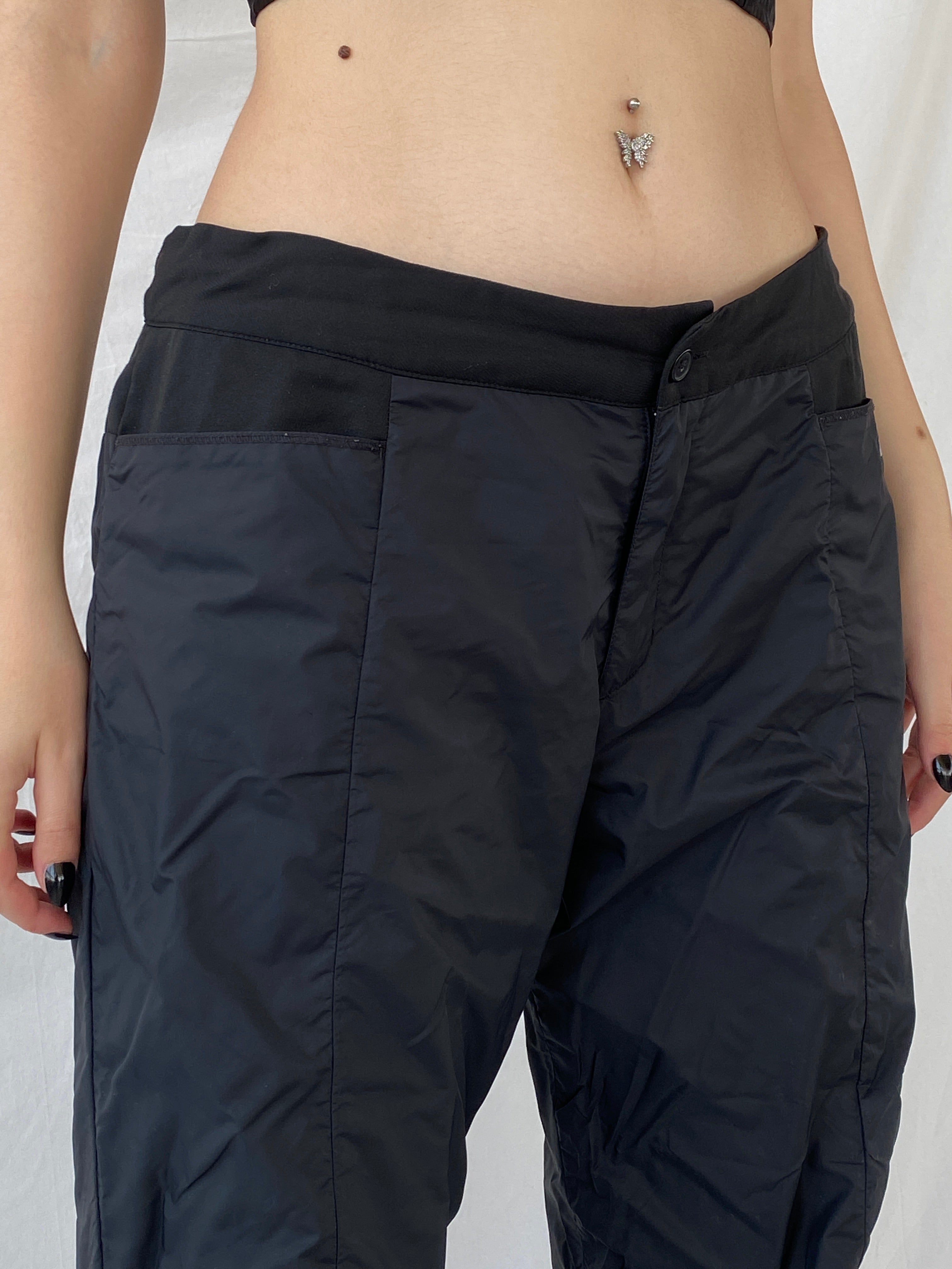 بنطال رياضي نسائي من Nike Black Windbreaker Sportswear - مقاس 2XL