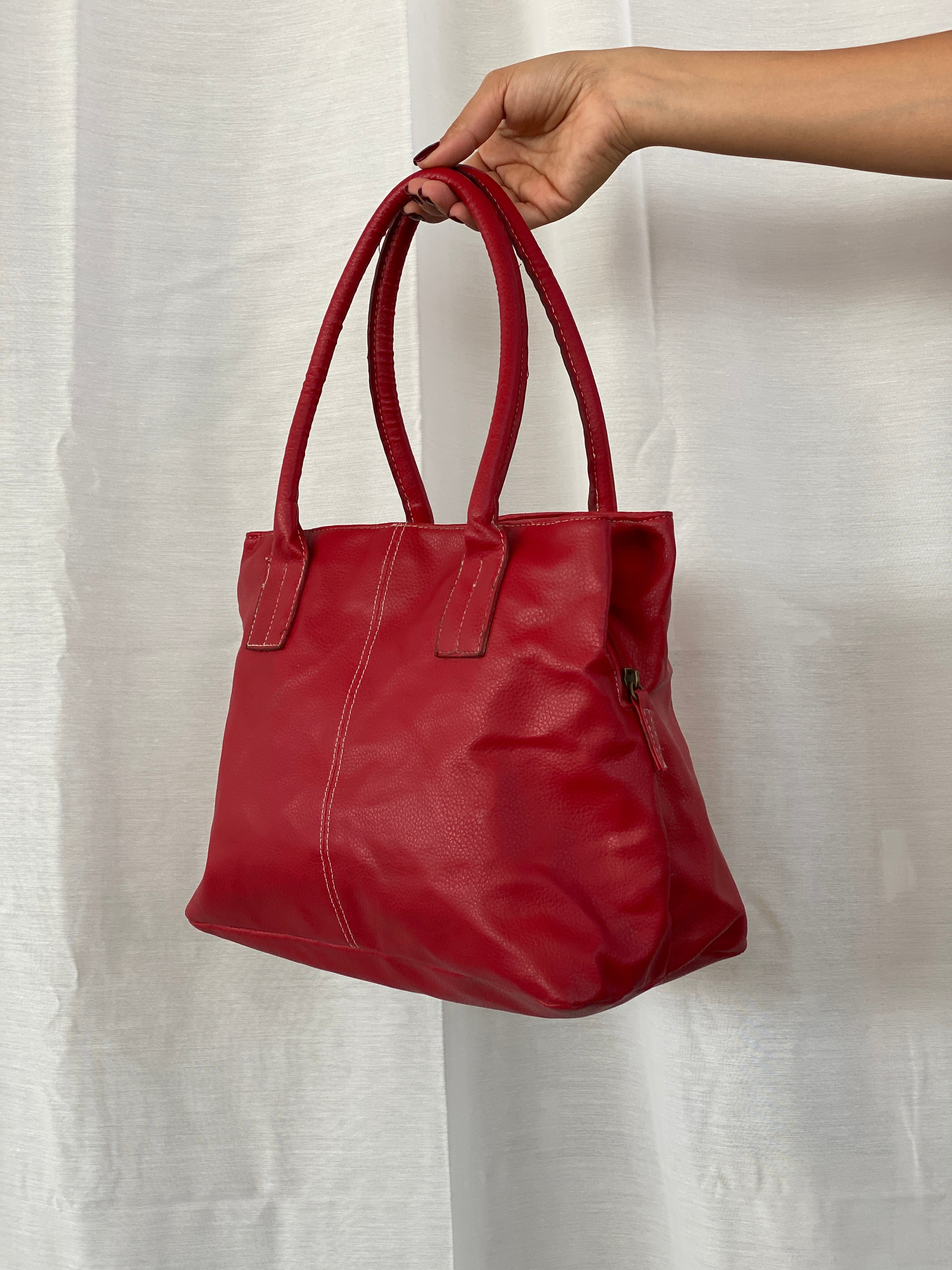 Y2K Red Shoulder Bag