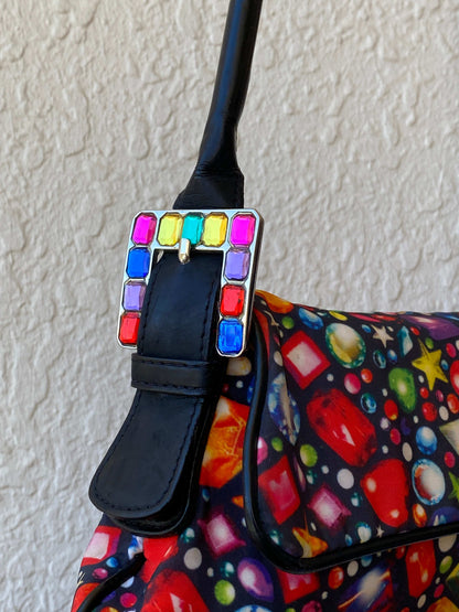 Statement Vintage Y2K Patrick Cox Multi-colored Beaded Shoulder Bag - Balagan Vintage Shoulder Bag bag, beaded bag, embellished bag, handbag, NEW IN, shoulder bag, vintage bags