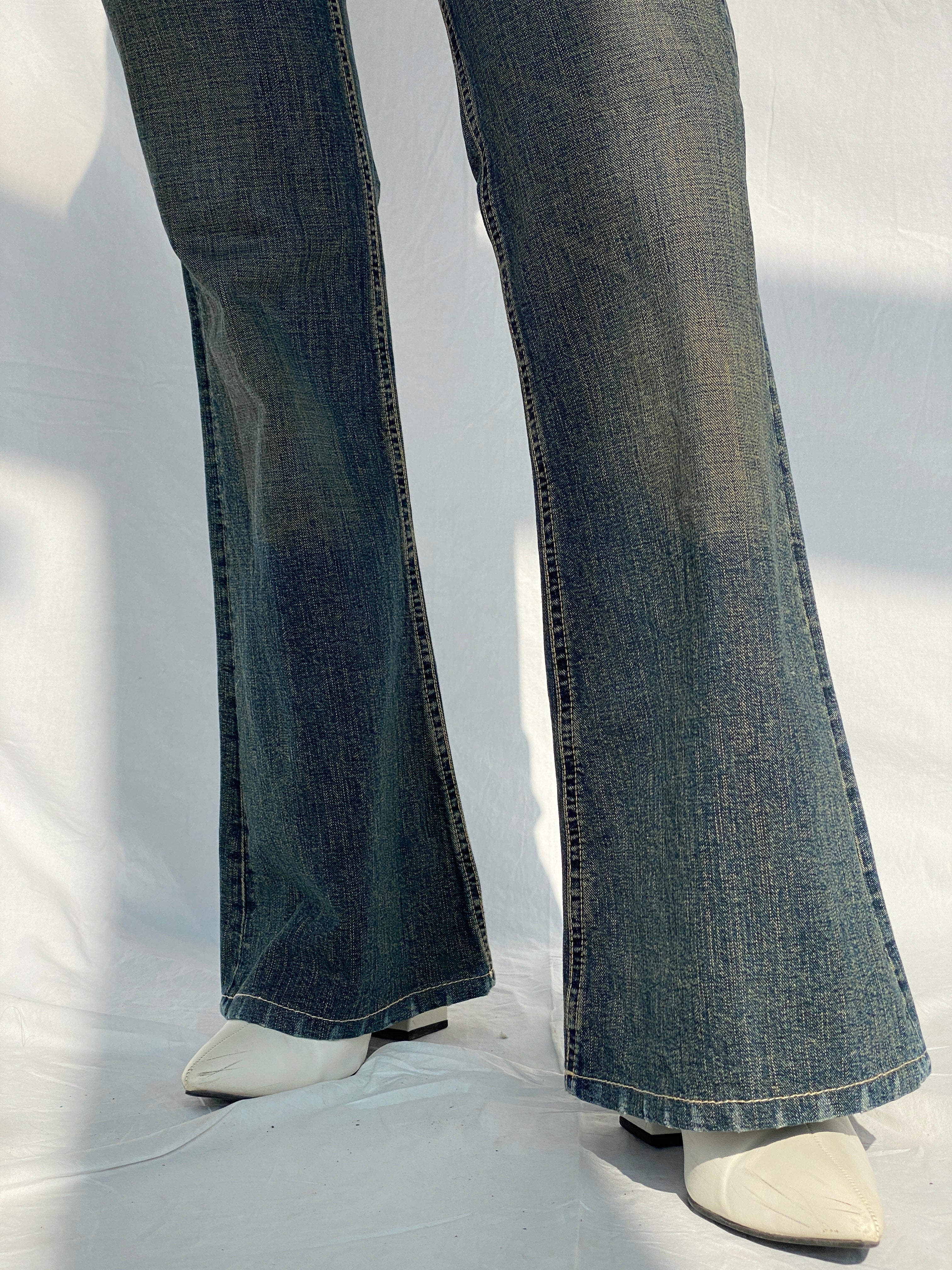 Pepe Jeans London Women’s Flared Mid-Rise Jeans - 36EUR