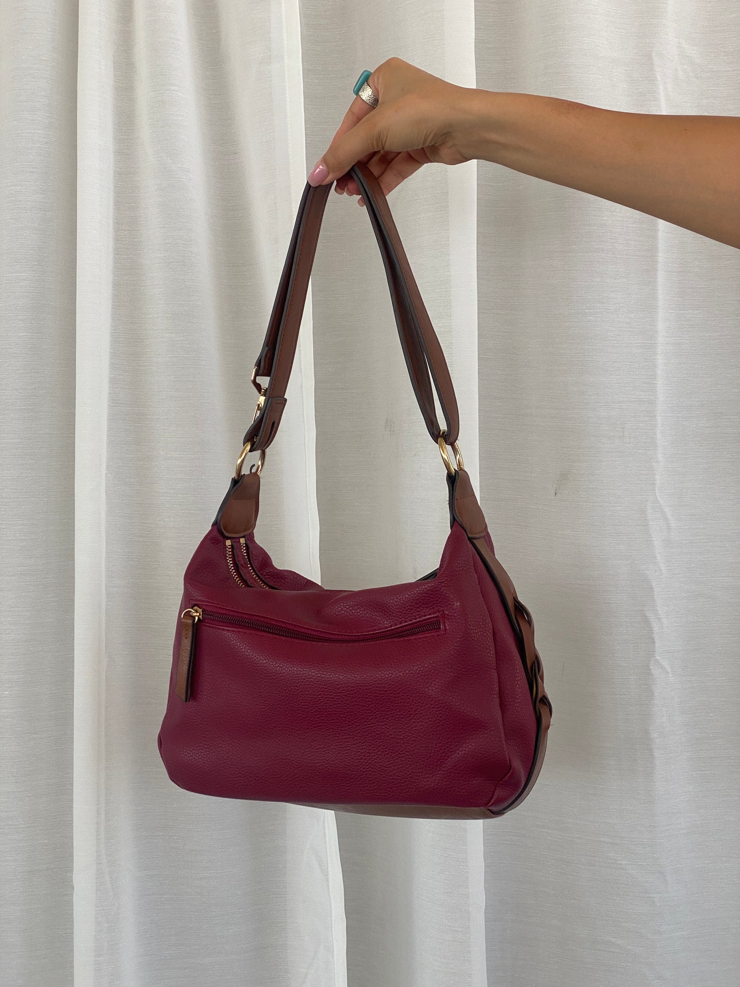 Beautiful Rosetti Purse Purple & Brown Everyday Shoulder Bag
