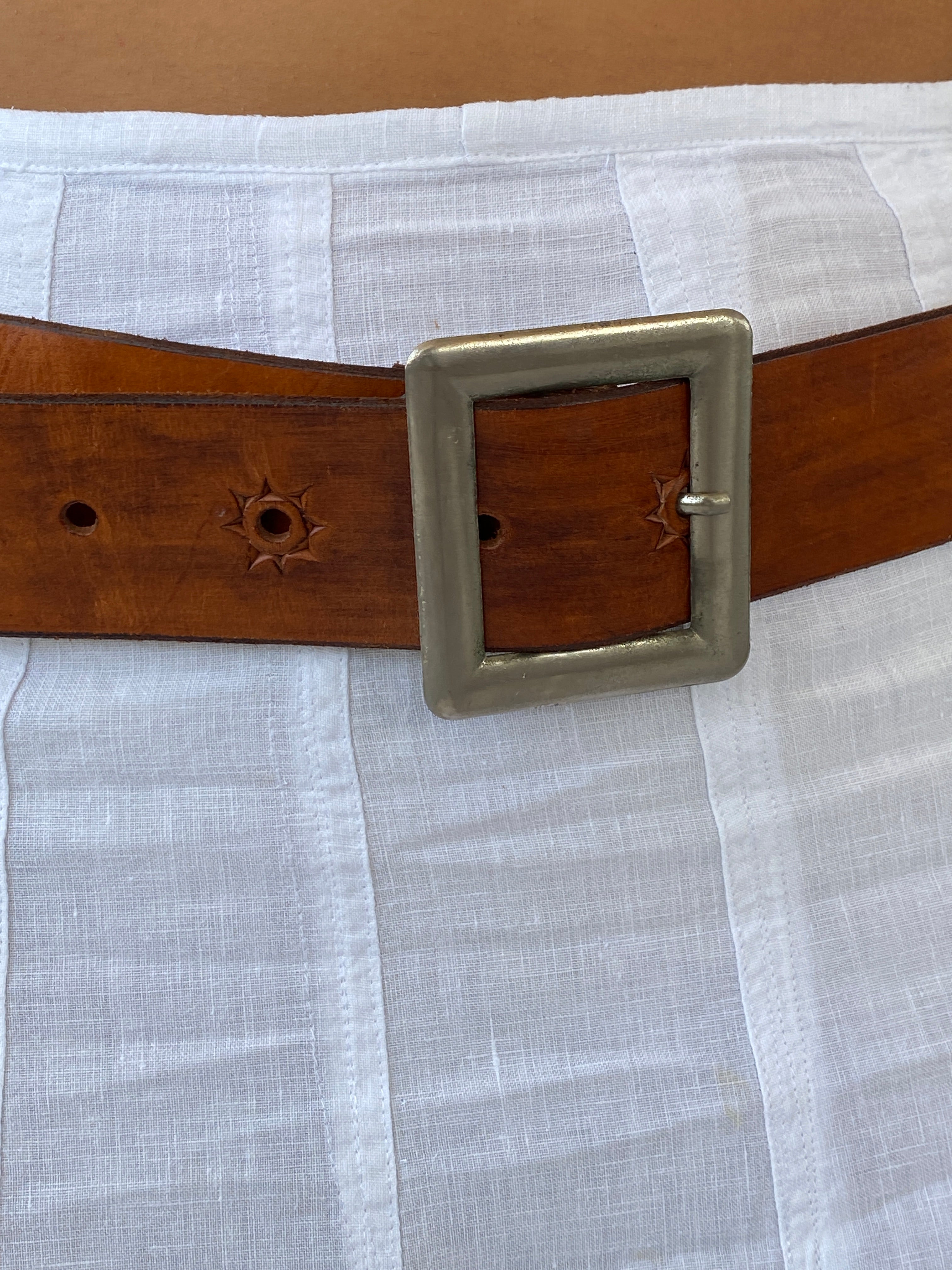 Vintage ELCHE CASTILLO Buckle Western Belt