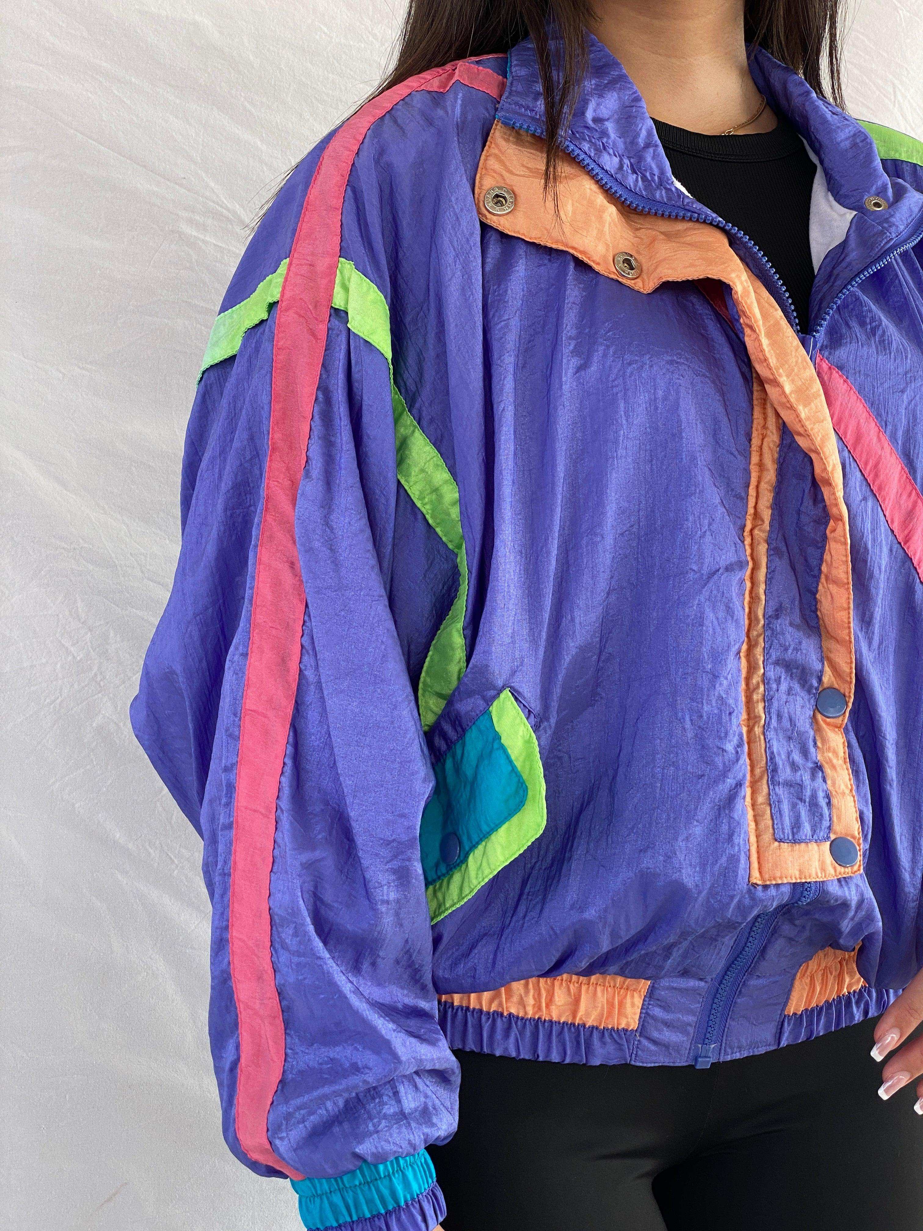 Vintage 80s/90s Clipper Bay Windbreaker Jacket - Balagan Vintage Windbreaker Jacket 00s, 90s, NEW IN, Rama, Windbreaker Jacket