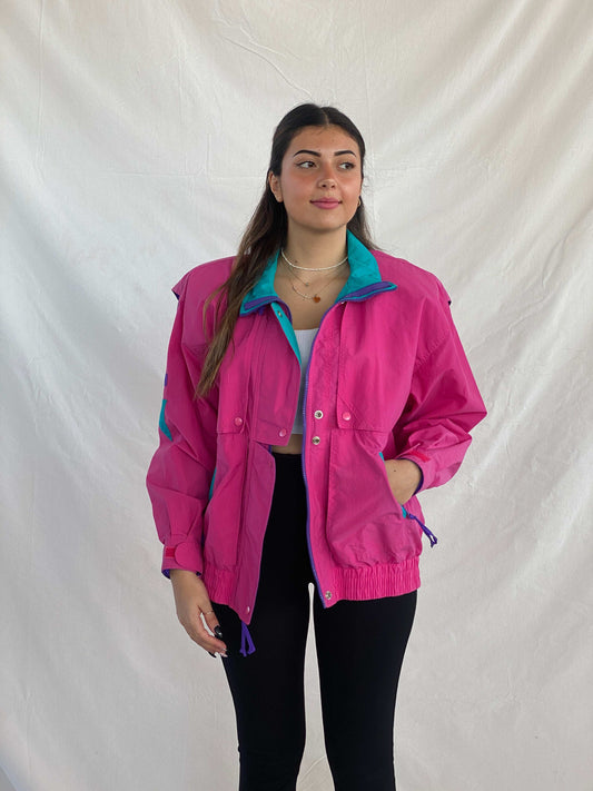 Vintage 80s/90s Cabin Creek Heavy Windbreaker Jacket - Balagan Vintage Windbreaker Jacket 80s,90s,Juana,NEW IN,vintage windbreaker,windbreaker jacket