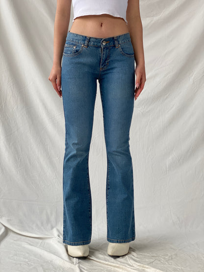 Y2K CK Calvin Klein Women’s Low Rise Flare Jeans - 34EUR