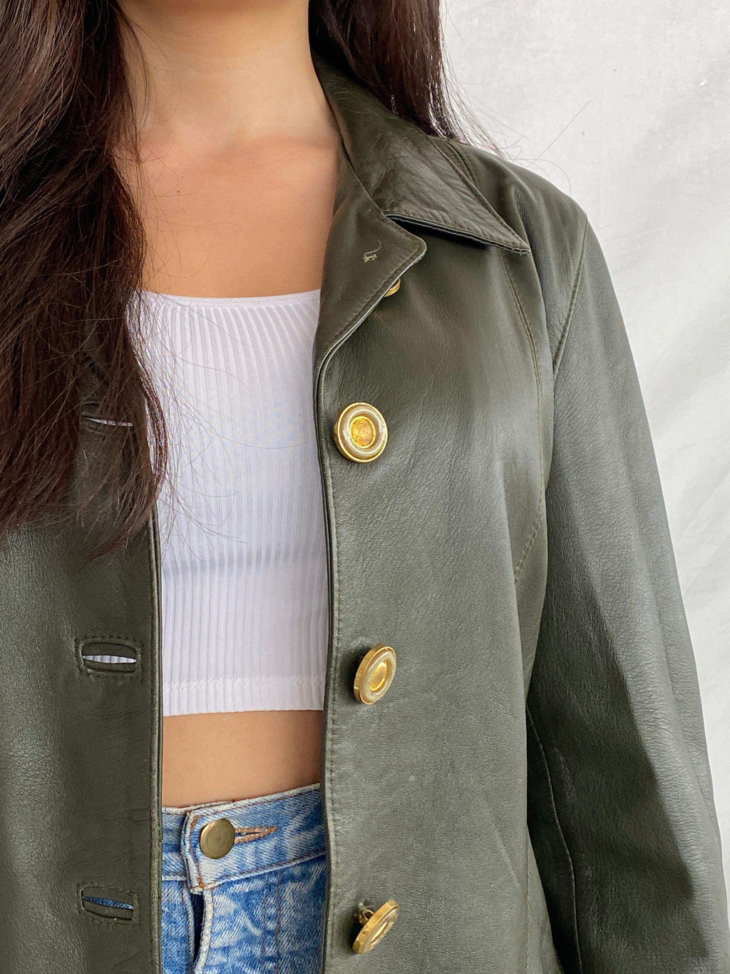 Vintage Guaranteed Original Genuine Leather Jacket - Balagan Vintage Leather Jacket 90s, Aseel, genuine leather, genuine leather jacket, leather jacket, NEW IN