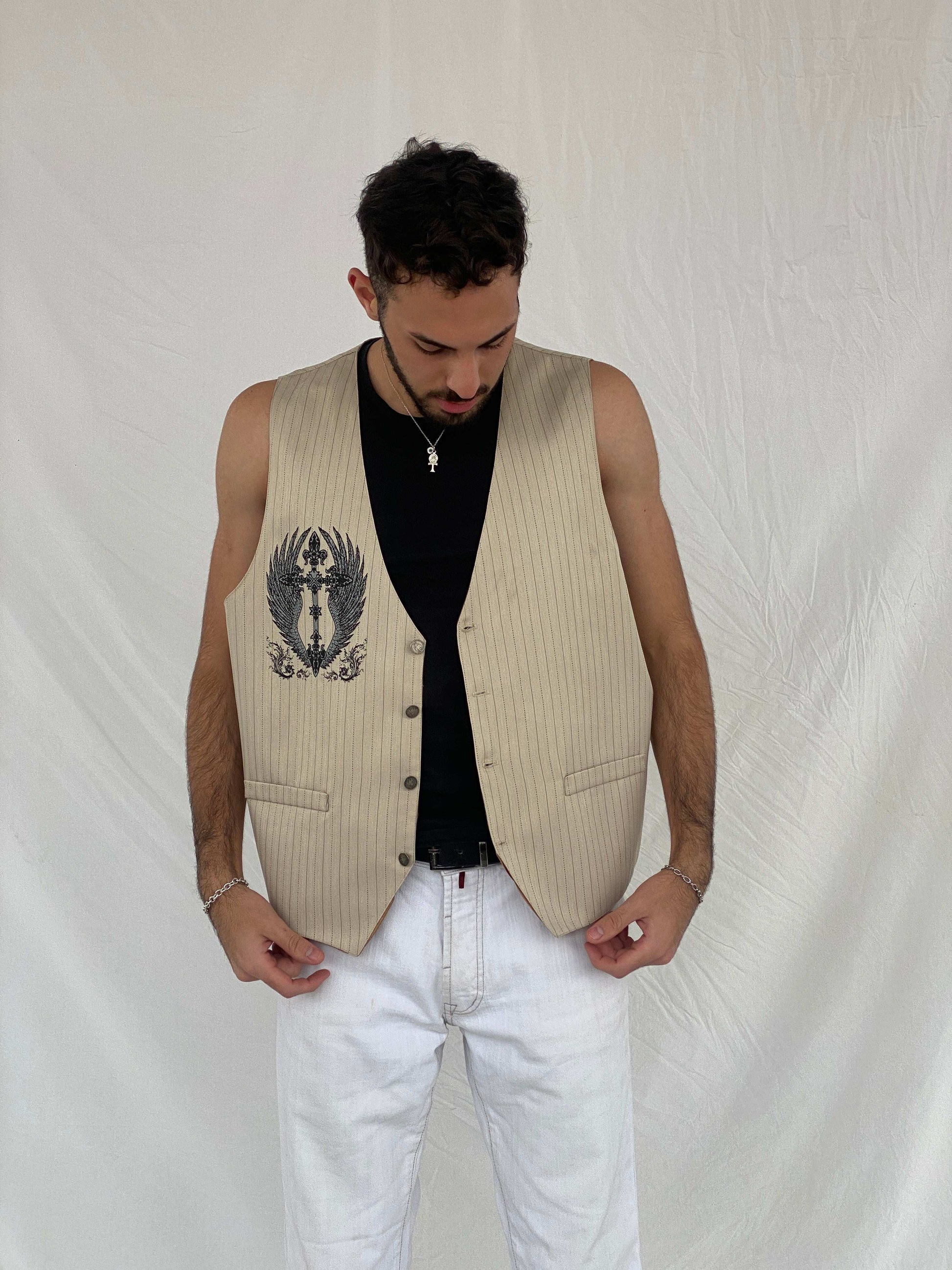 Vintage Y2K Patroncito Vest Size XL - Balagan Vintage Vest 00s, 90s, Awsam, NEW IN, Top, vest