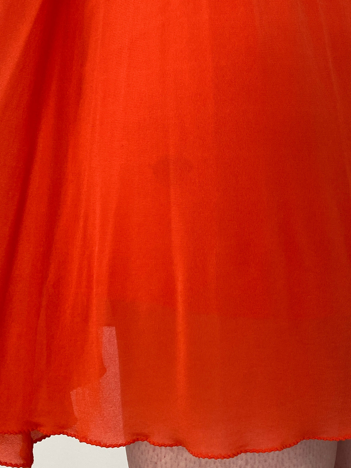 Y2K Roberto Cavalli Orange Printed Draped Mini Dress – M