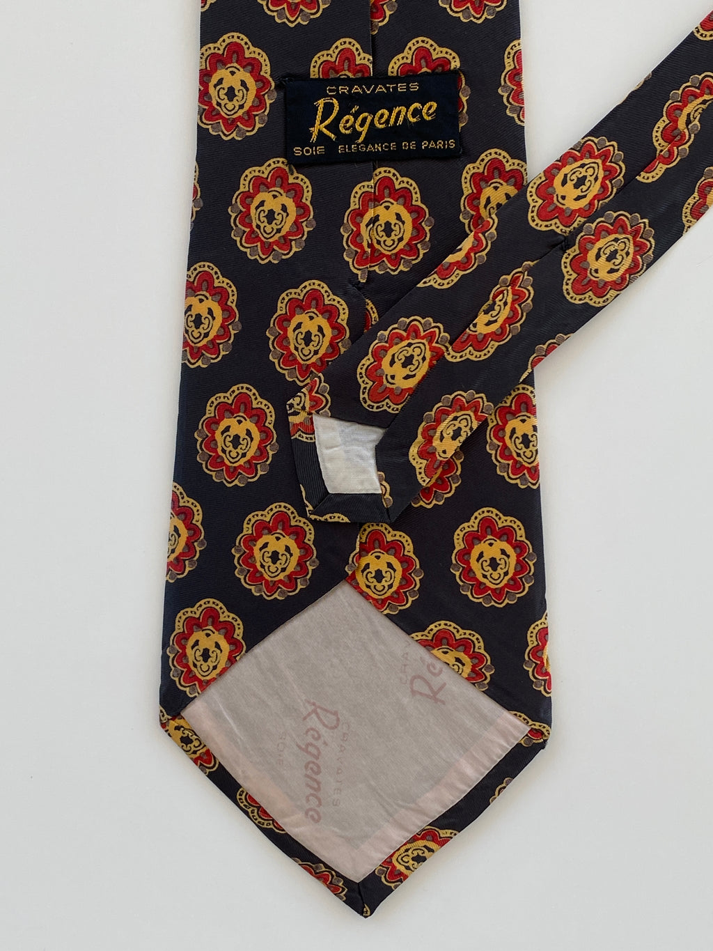 Vintage Régence Printed Men’s Neck Tie