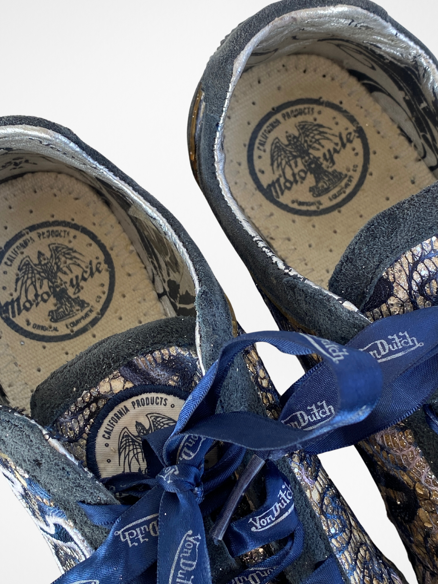 Von Dutch Navy Blue Sneakers - 36EUR