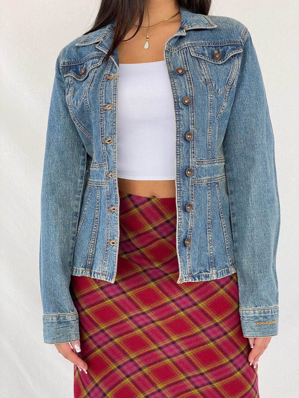 DKNY JEANS Light Denim Jacket - Balagan Vintage Denim Jacket 00s, 90s, denim jacket, NEW IN, Rama