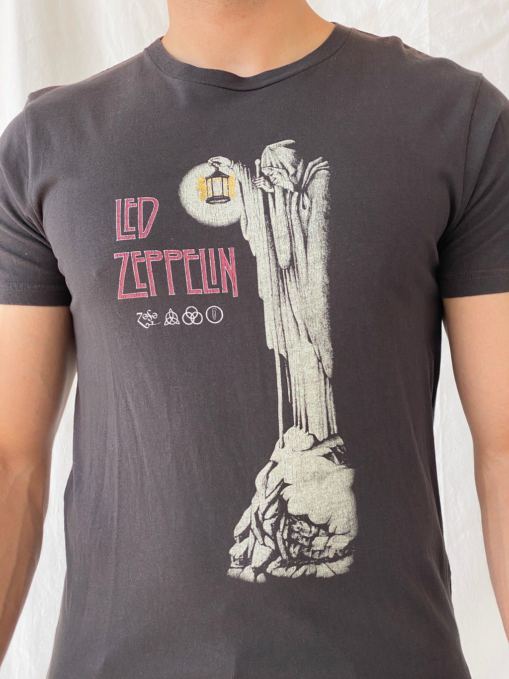 Led Zeppelin Zoso The Hermit by Cotton On Band T-shirt - M