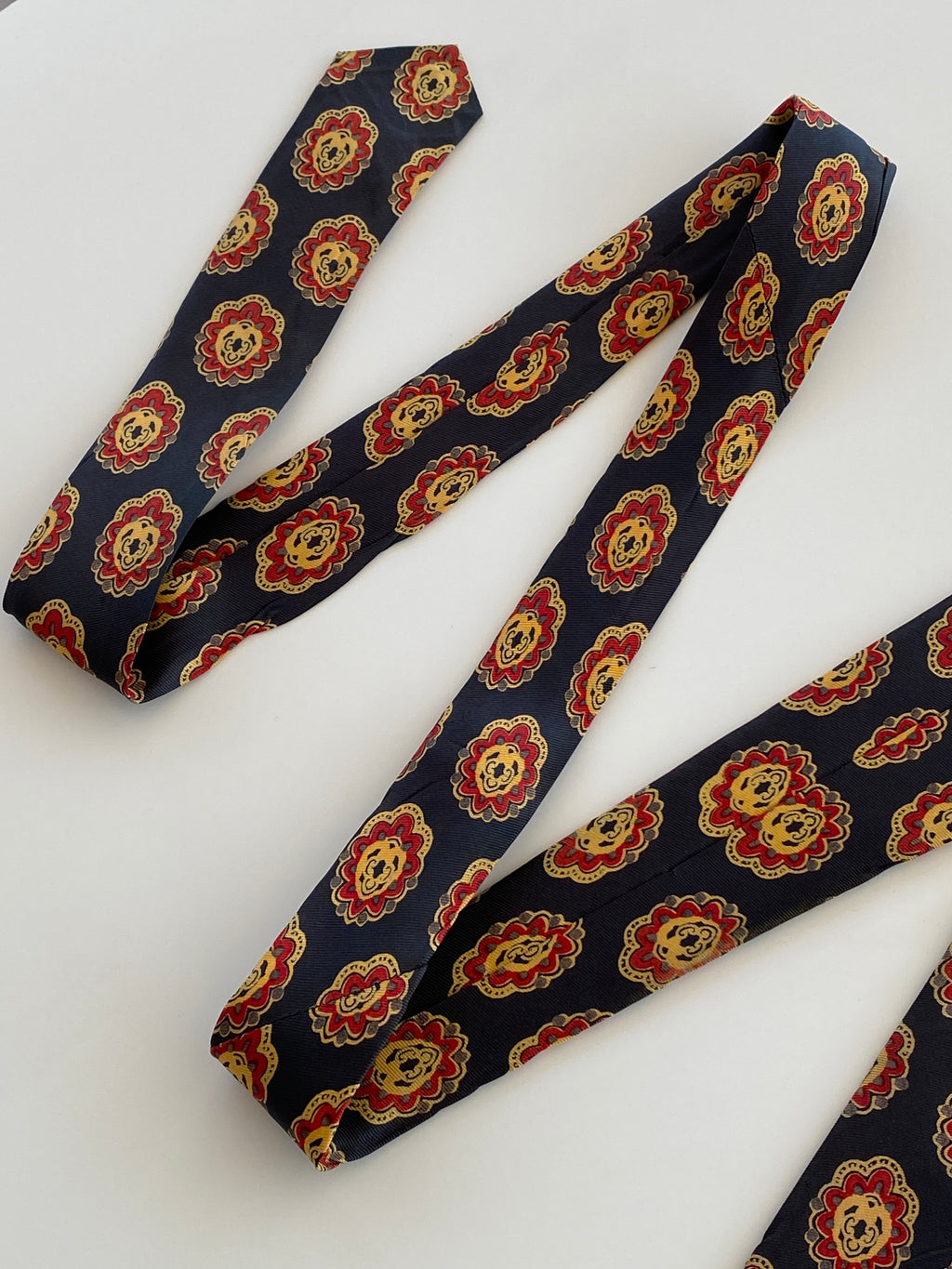 Vintage Régence Printed Men’s Neck Tie